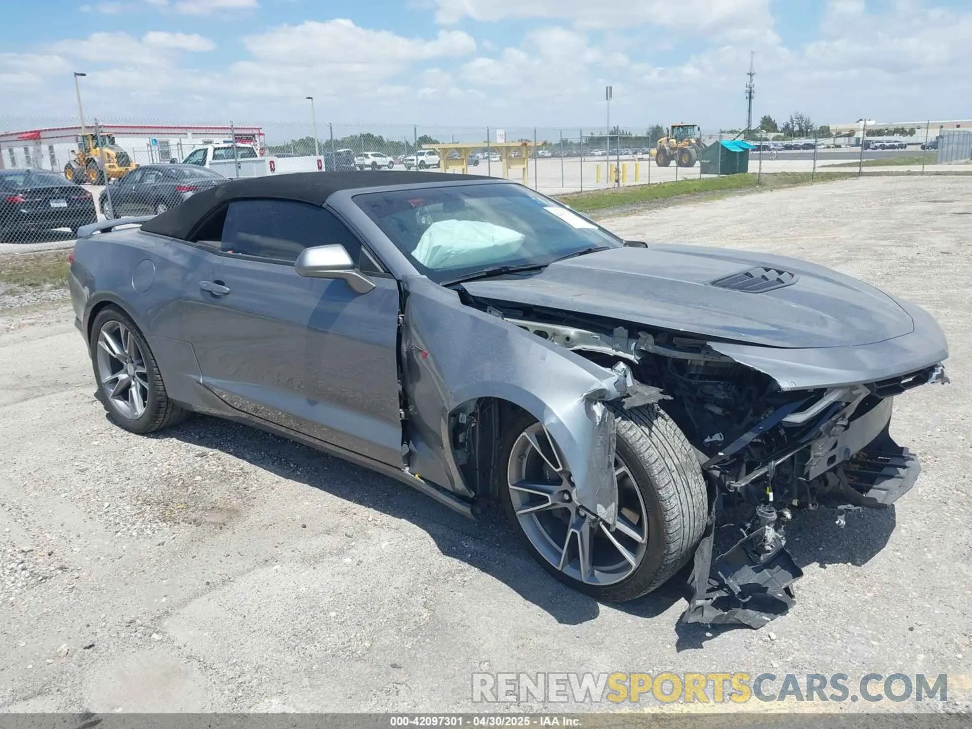 1 Photograph of a damaged car 1G1FF3D77M0104498 CHEVROLET CAMARO 2021