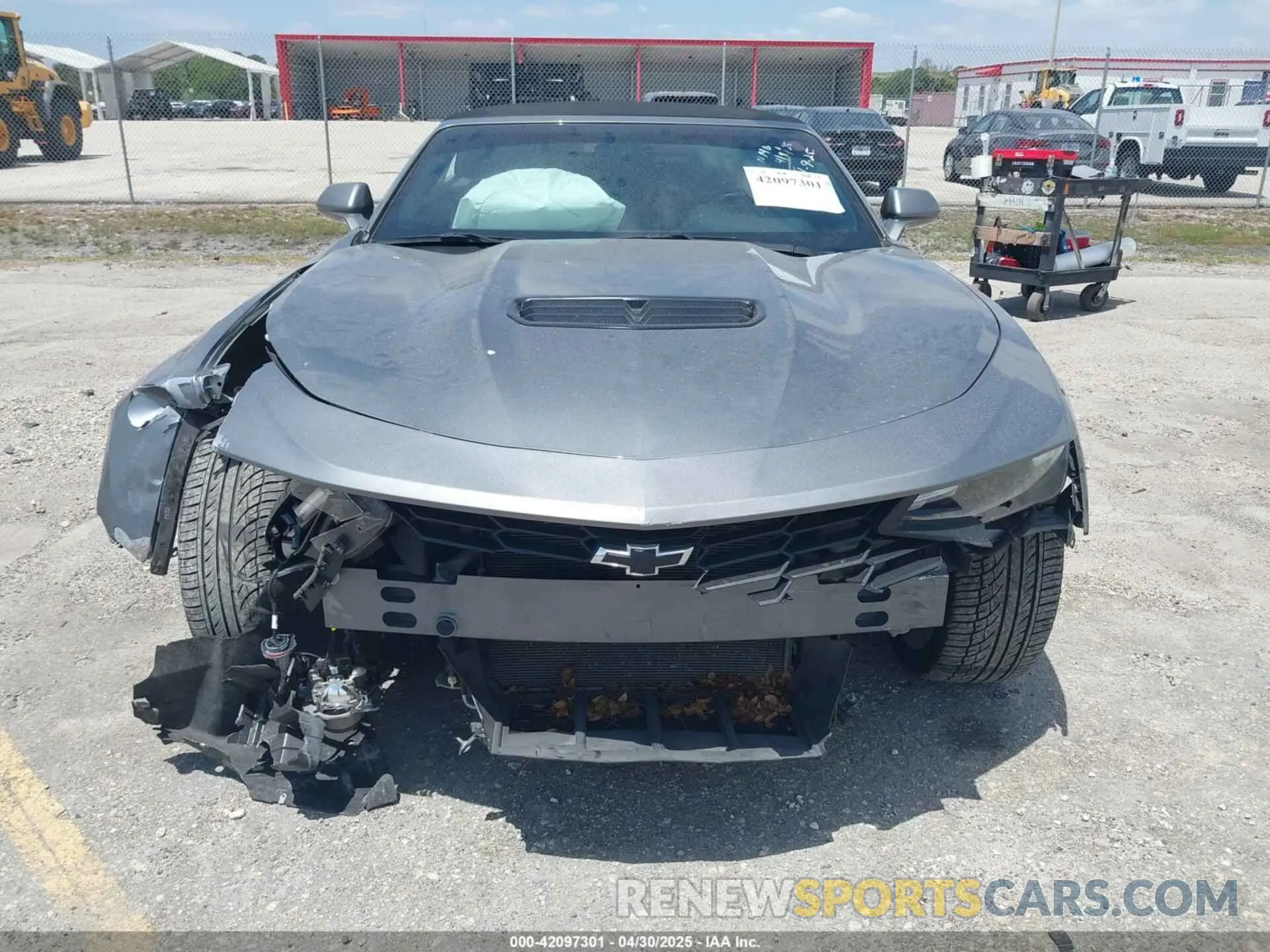 6 Photograph of a damaged car 1G1FF3D77M0104498 CHEVROLET CAMARO 2021