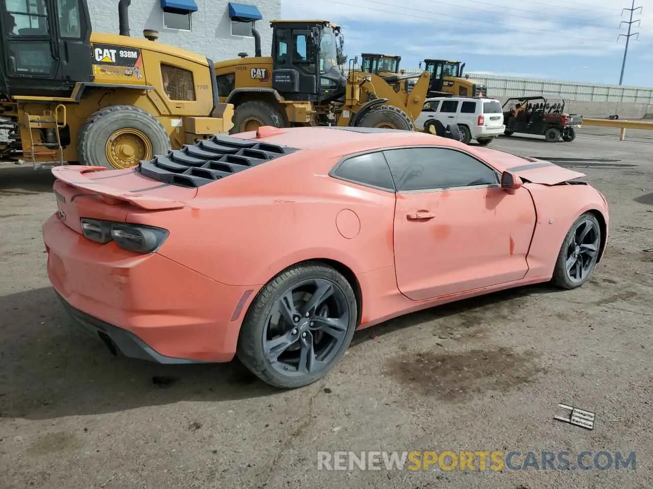 3 Photograph of a damaged car 1G1FH1R70M0105967 CHEVROLET CAMARO 2021