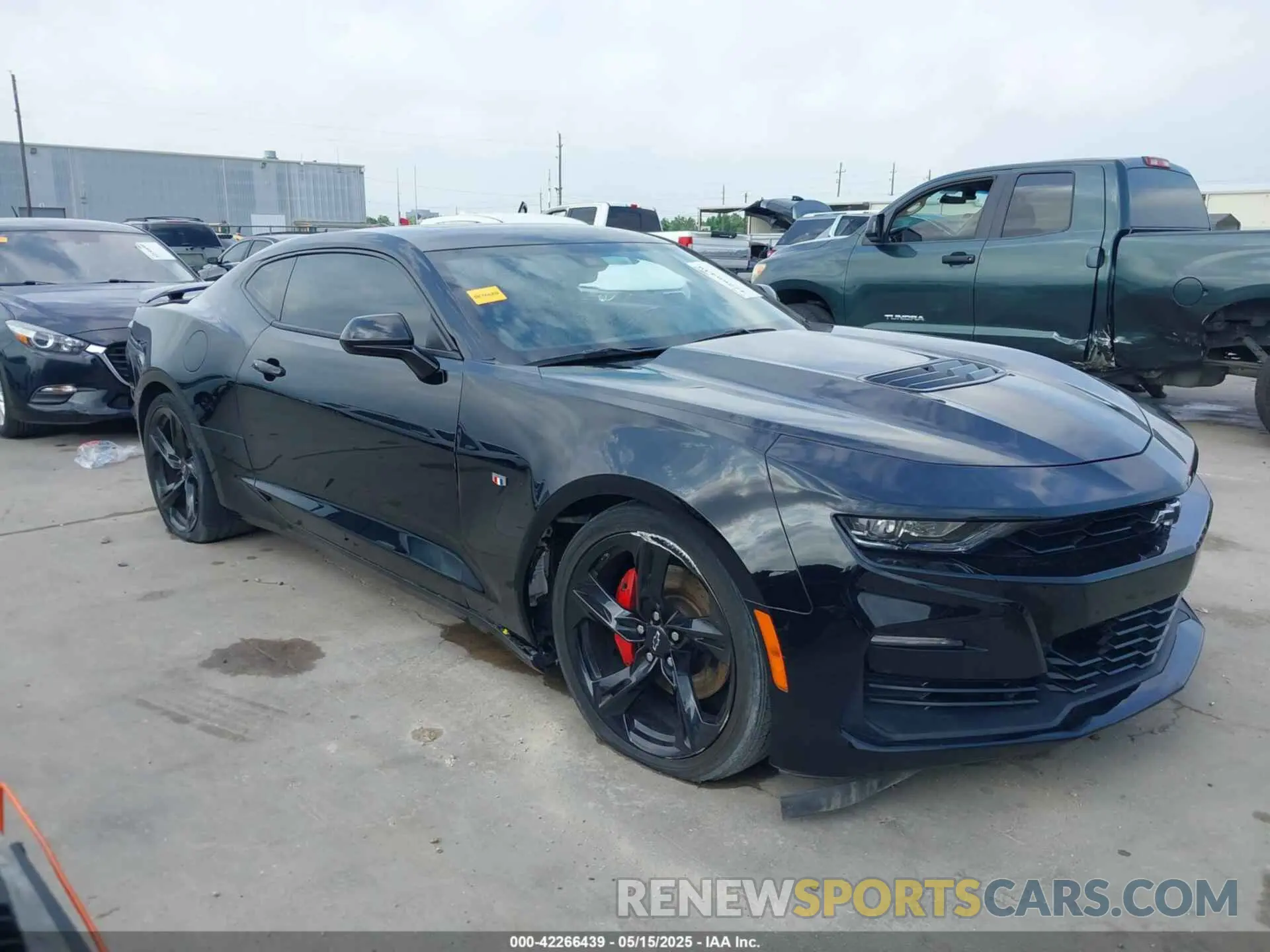 1 Photograph of a damaged car 1G1FH1R72M0125248 CHEVROLET CAMARO 2021