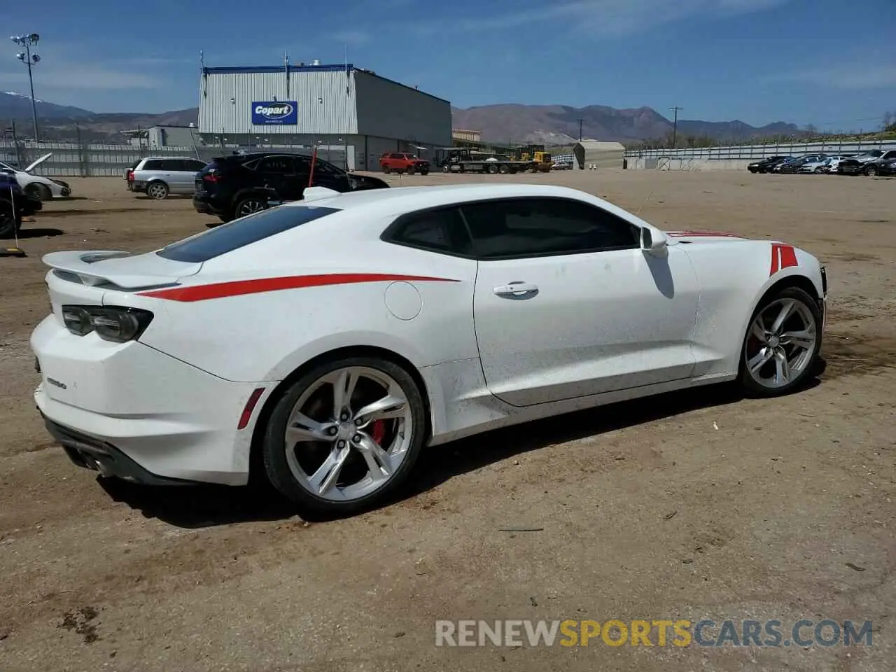 3 Photograph of a damaged car 1G1FH1R73M0104943 CHEVROLET CAMARO 2021