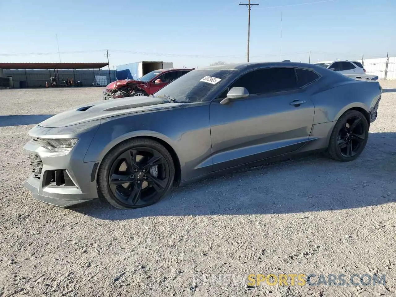1 Photograph of a damaged car 1G1FH1R73M0123380 CHEVROLET CAMARO 2021