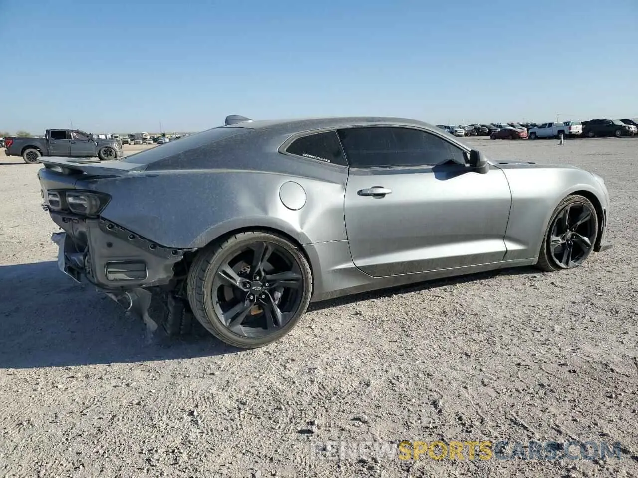 3 Photograph of a damaged car 1G1FH1R73M0123380 CHEVROLET CAMARO 2021