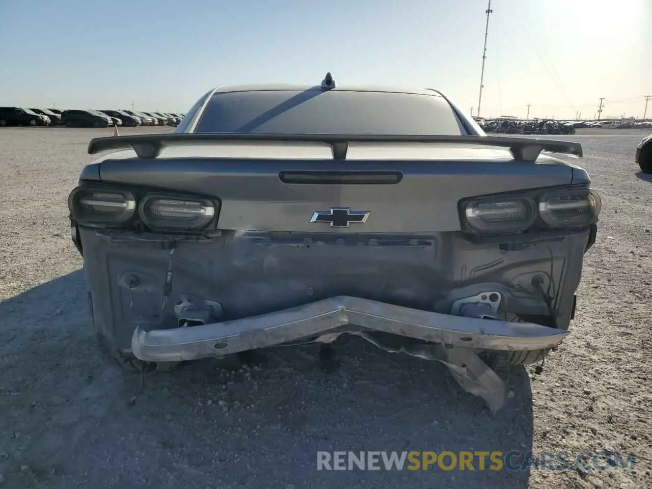 6 Photograph of a damaged car 1G1FH1R73M0123380 CHEVROLET CAMARO 2021