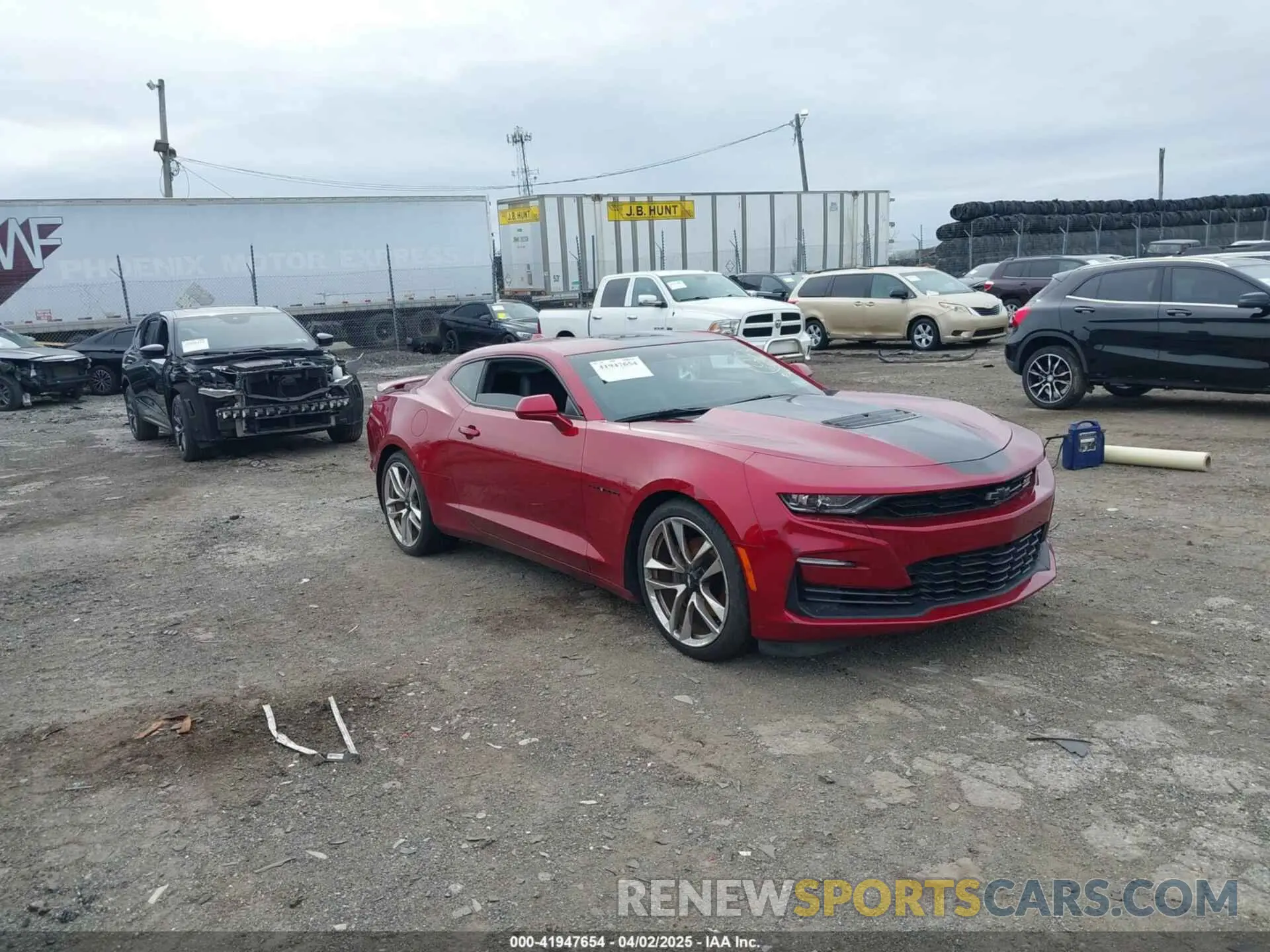 1 Photograph of a damaged car 1G1FH1R74M0116213 CHEVROLET CAMARO 2021