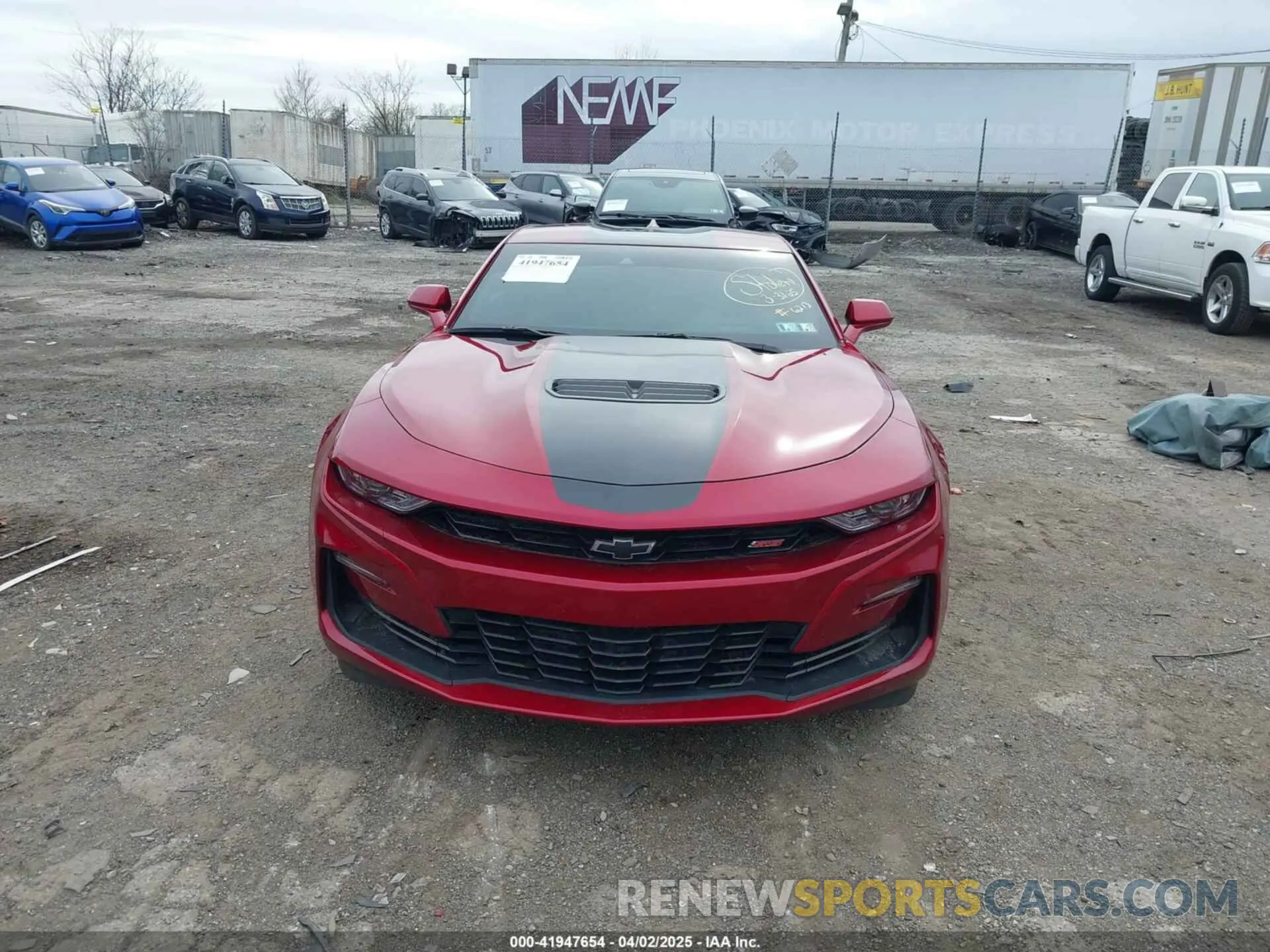 11 Photograph of a damaged car 1G1FH1R74M0116213 CHEVROLET CAMARO 2021