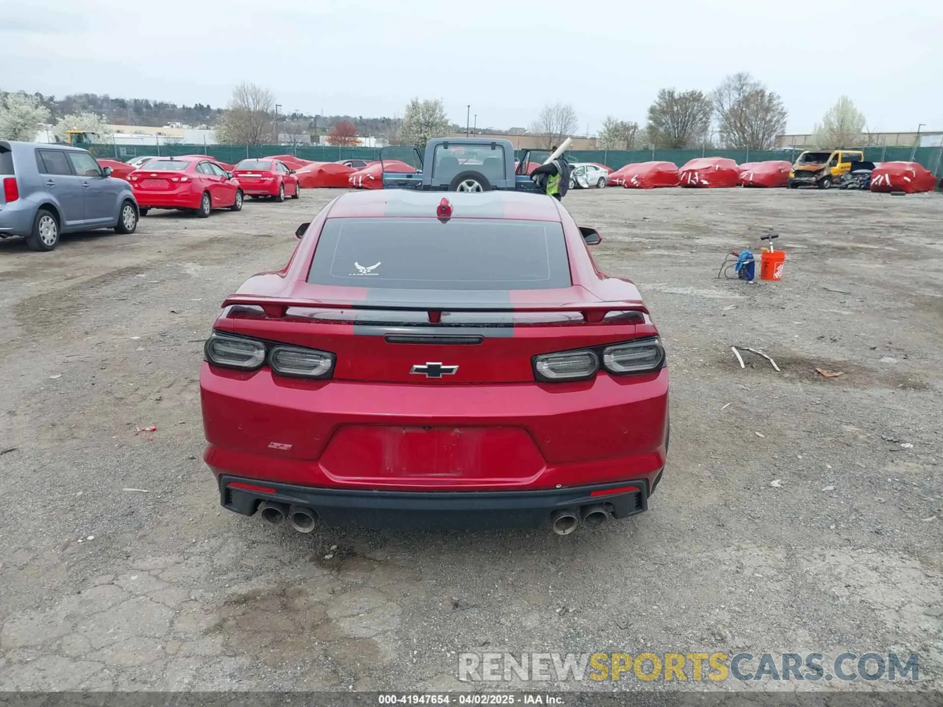 15 Photograph of a damaged car 1G1FH1R74M0116213 CHEVROLET CAMARO 2021
