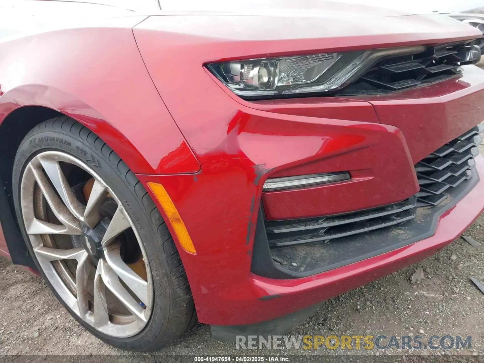 16 Photograph of a damaged car 1G1FH1R74M0116213 CHEVROLET CAMARO 2021