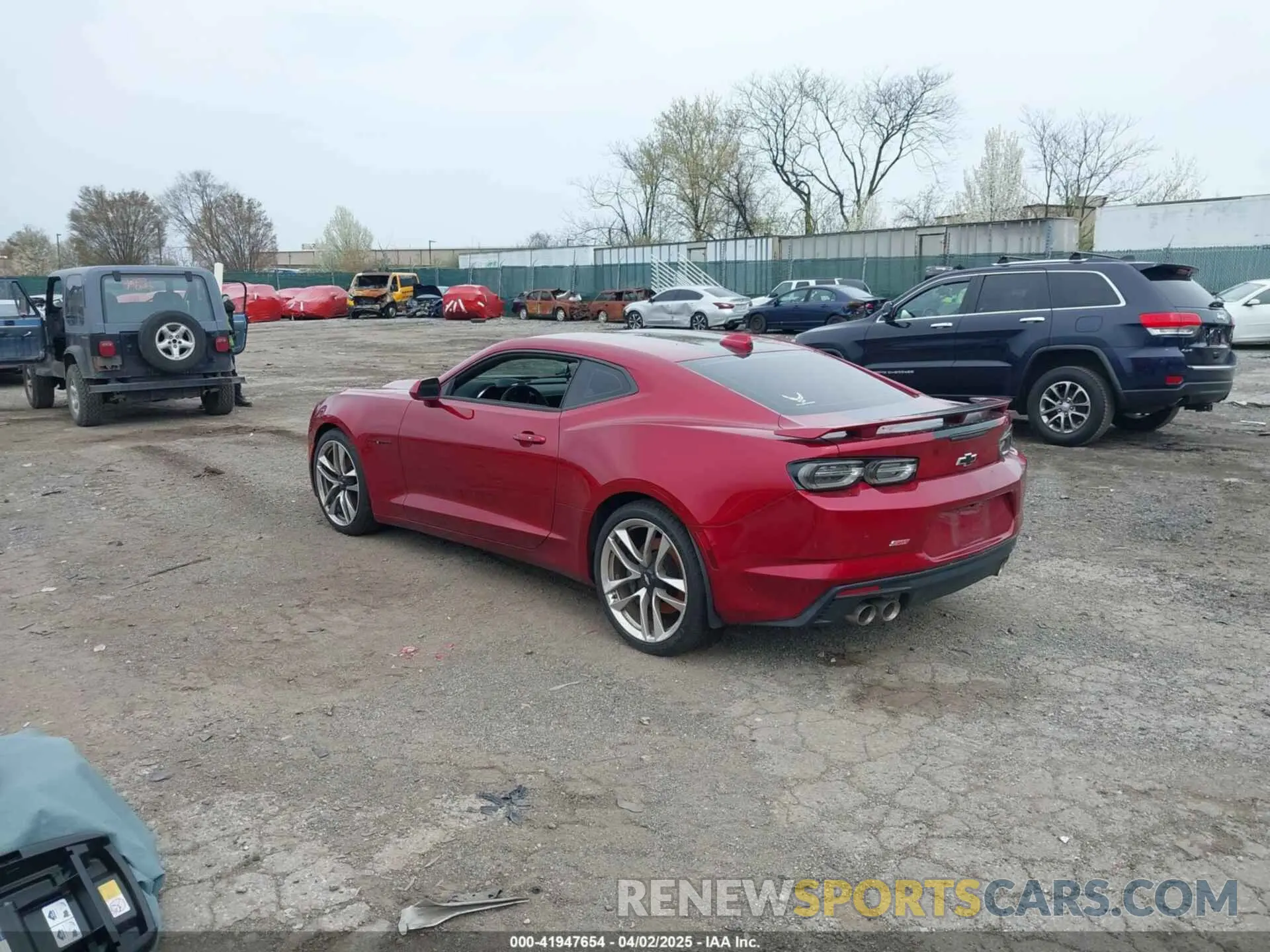 3 Photograph of a damaged car 1G1FH1R74M0116213 CHEVROLET CAMARO 2021