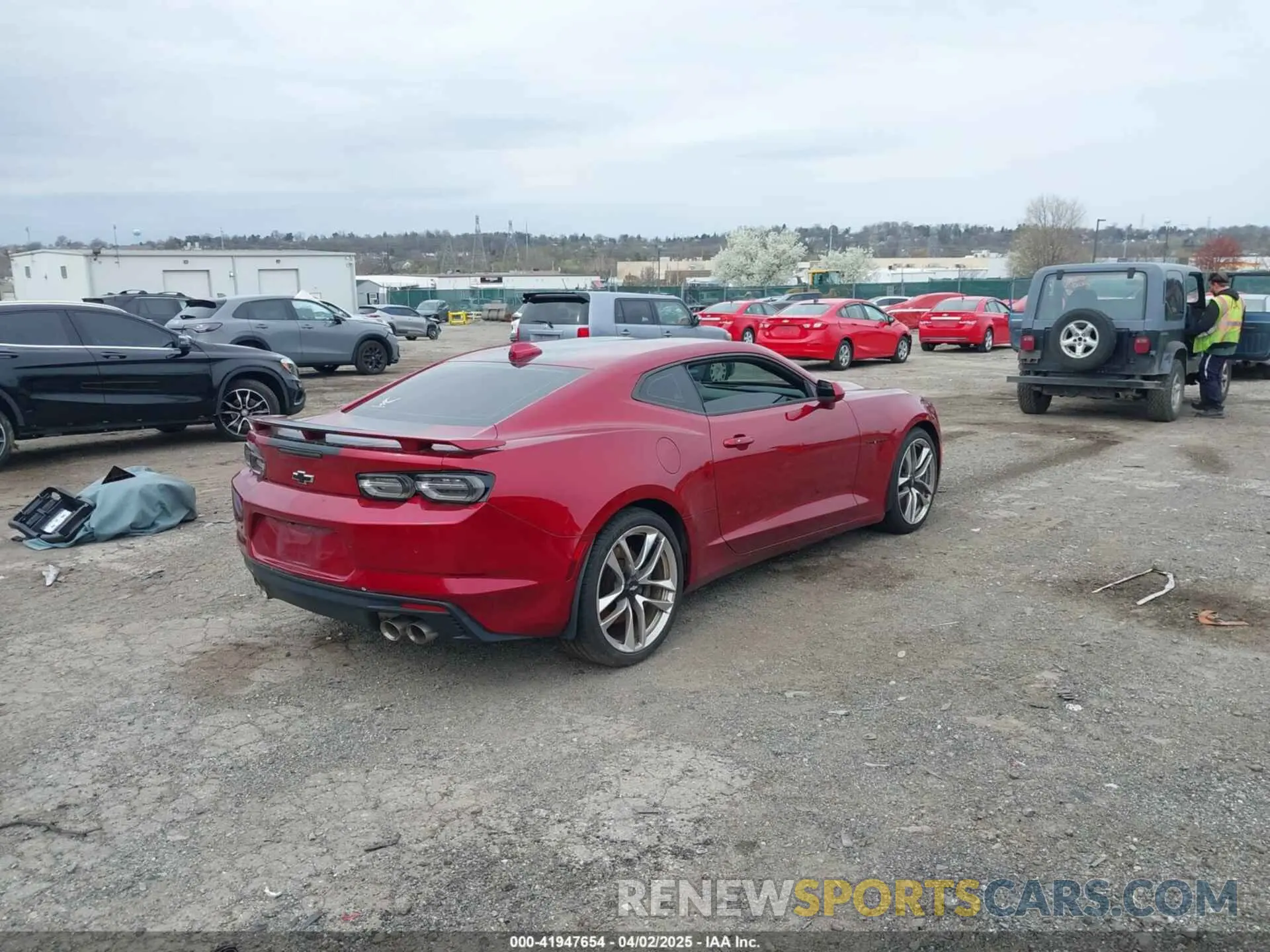 4 Photograph of a damaged car 1G1FH1R74M0116213 CHEVROLET CAMARO 2021