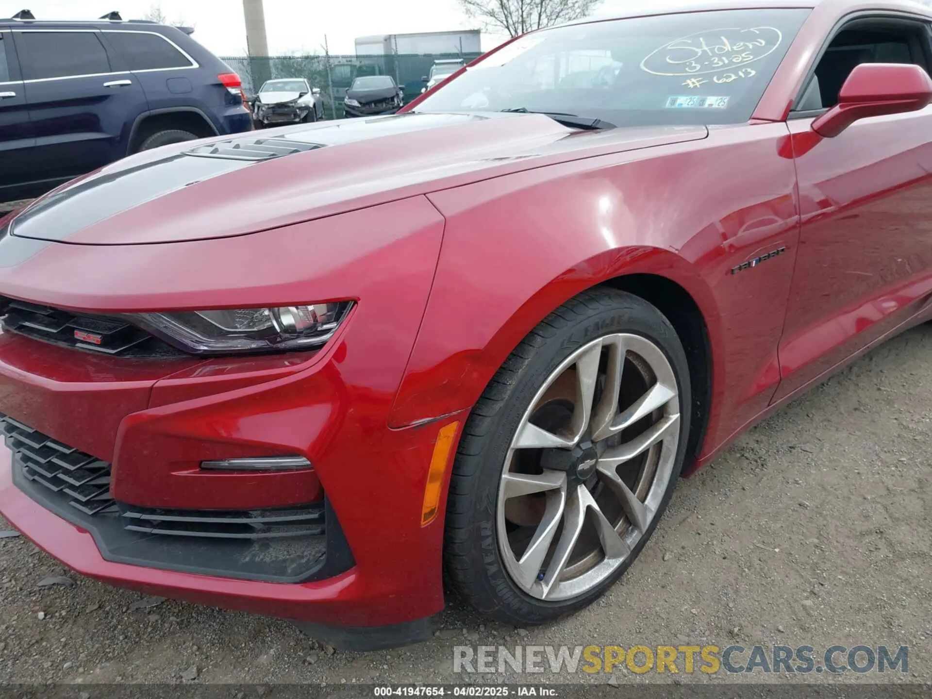 6 Photograph of a damaged car 1G1FH1R74M0116213 CHEVROLET CAMARO 2021