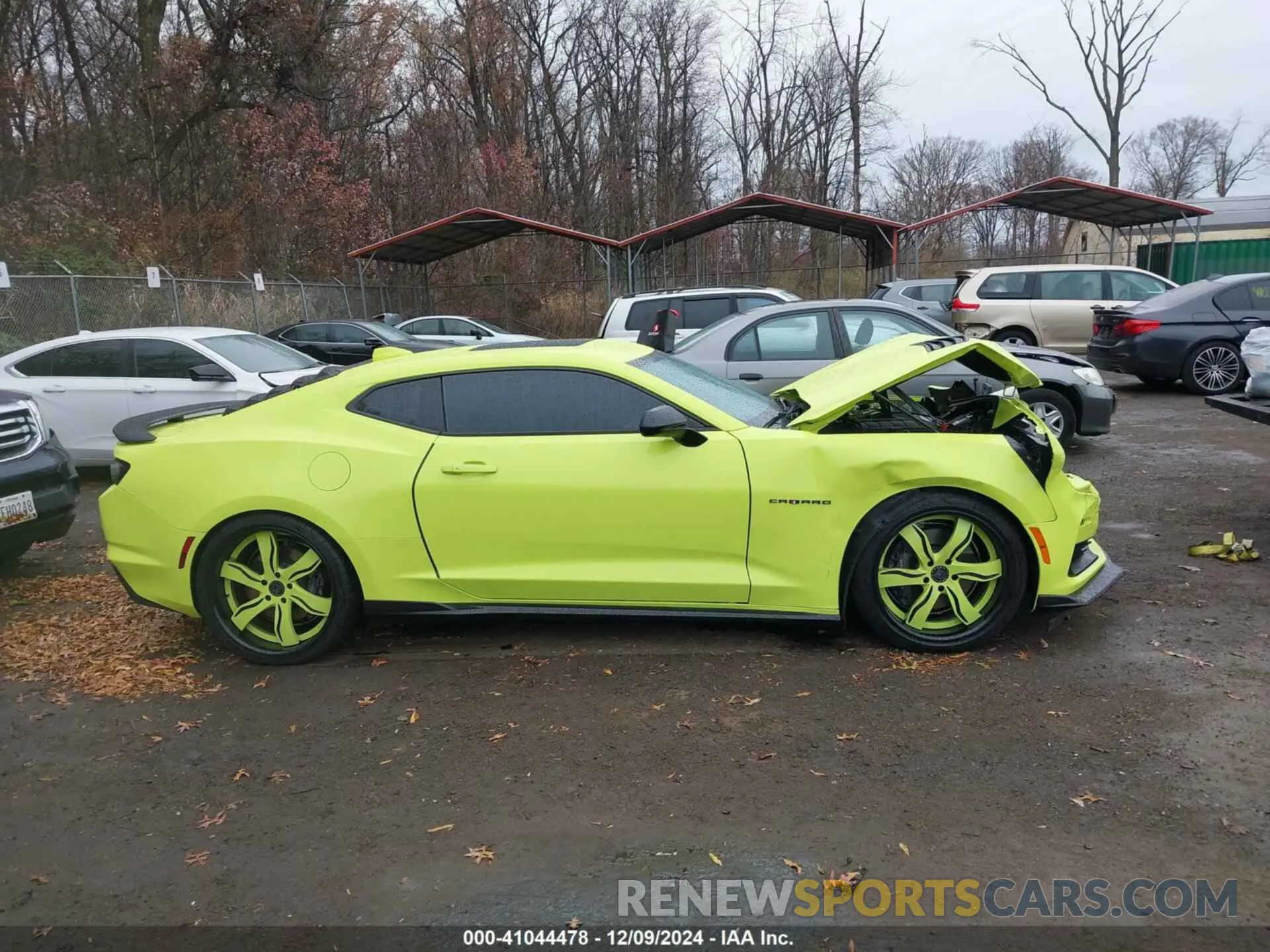 12 Photograph of a damaged car 1G1FH1R74M0128085 CHEVROLET CAMARO 2021