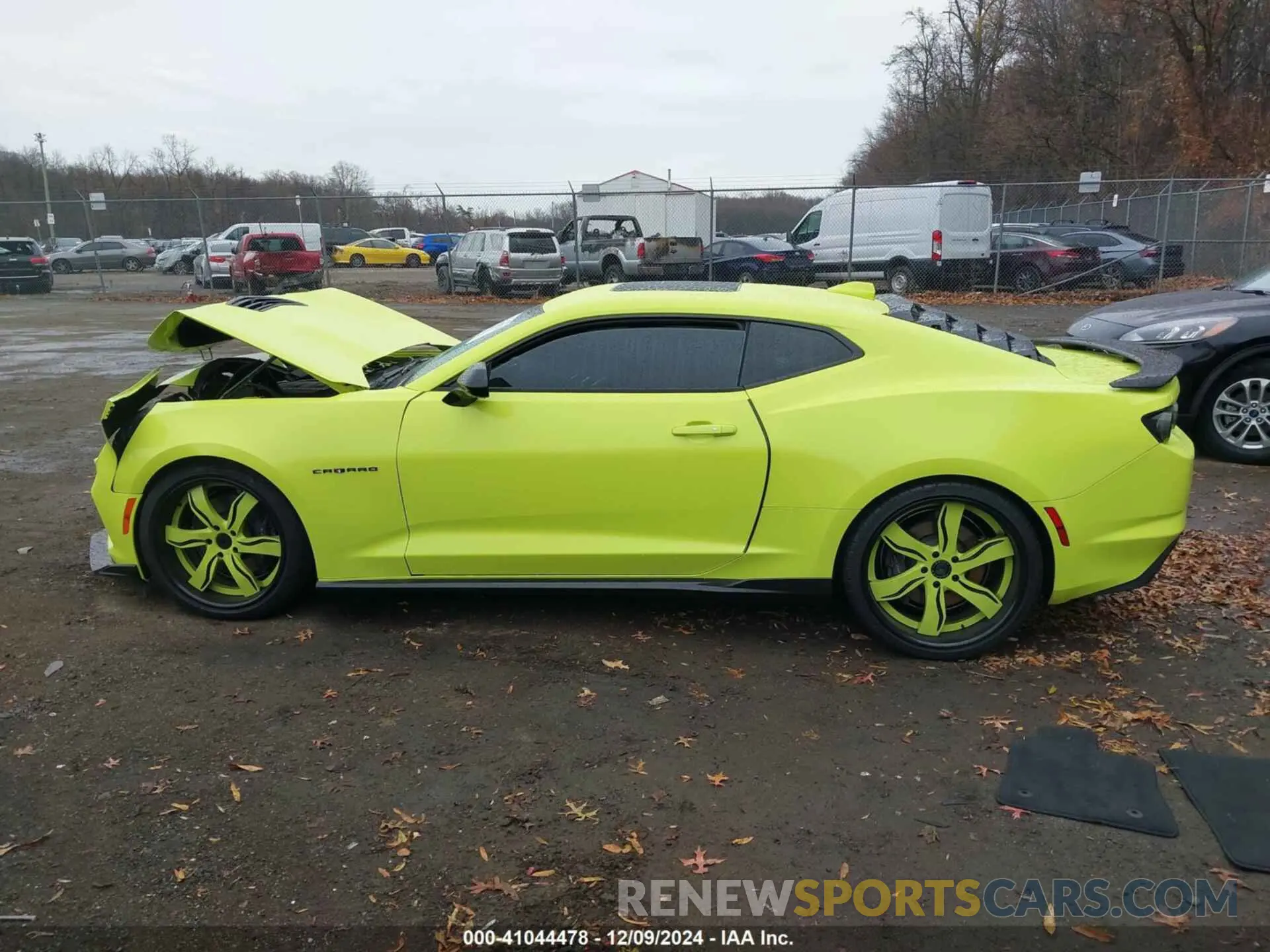 13 Photograph of a damaged car 1G1FH1R74M0128085 CHEVROLET CAMARO 2021