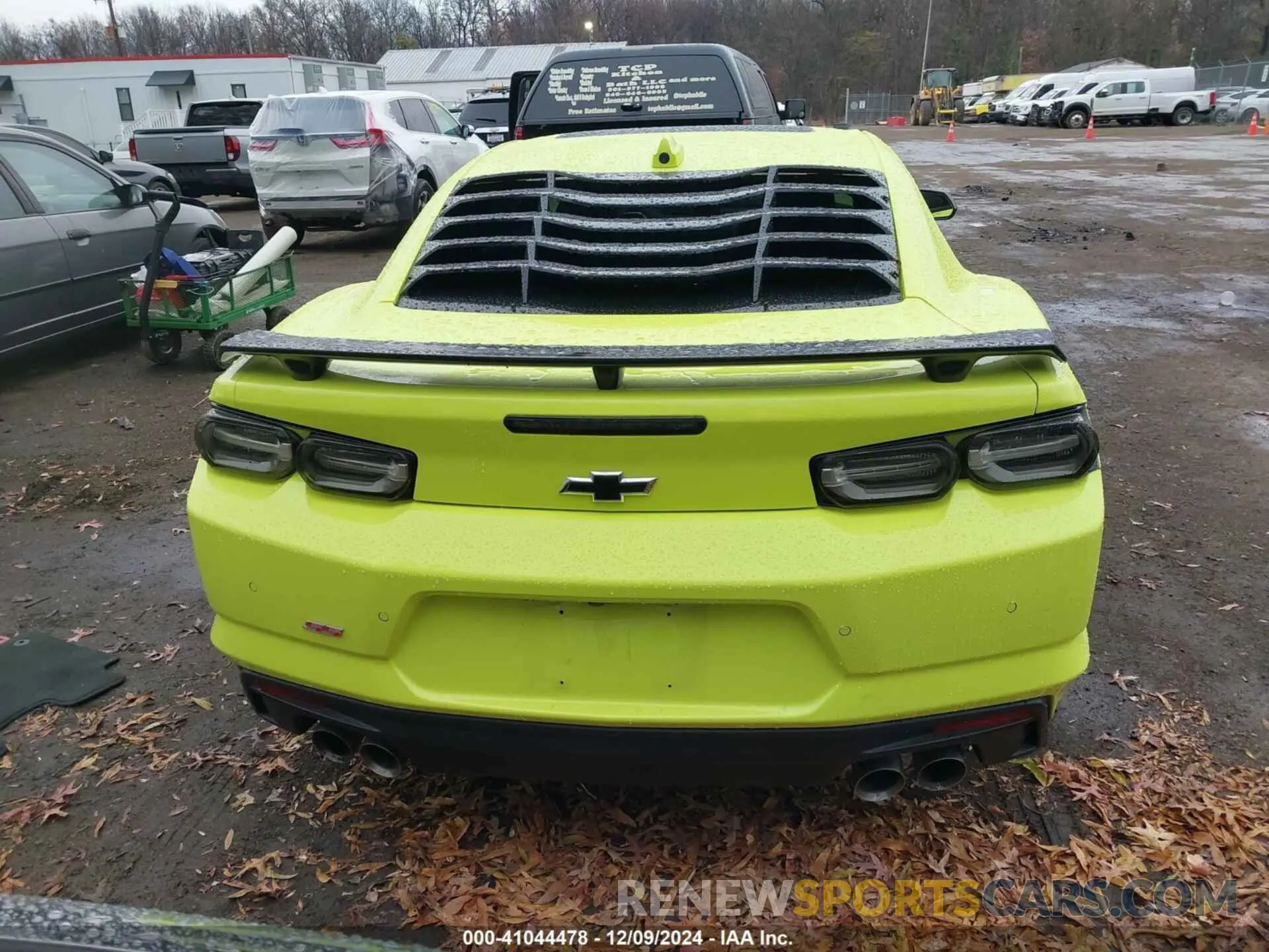 15 Photograph of a damaged car 1G1FH1R74M0128085 CHEVROLET CAMARO 2021