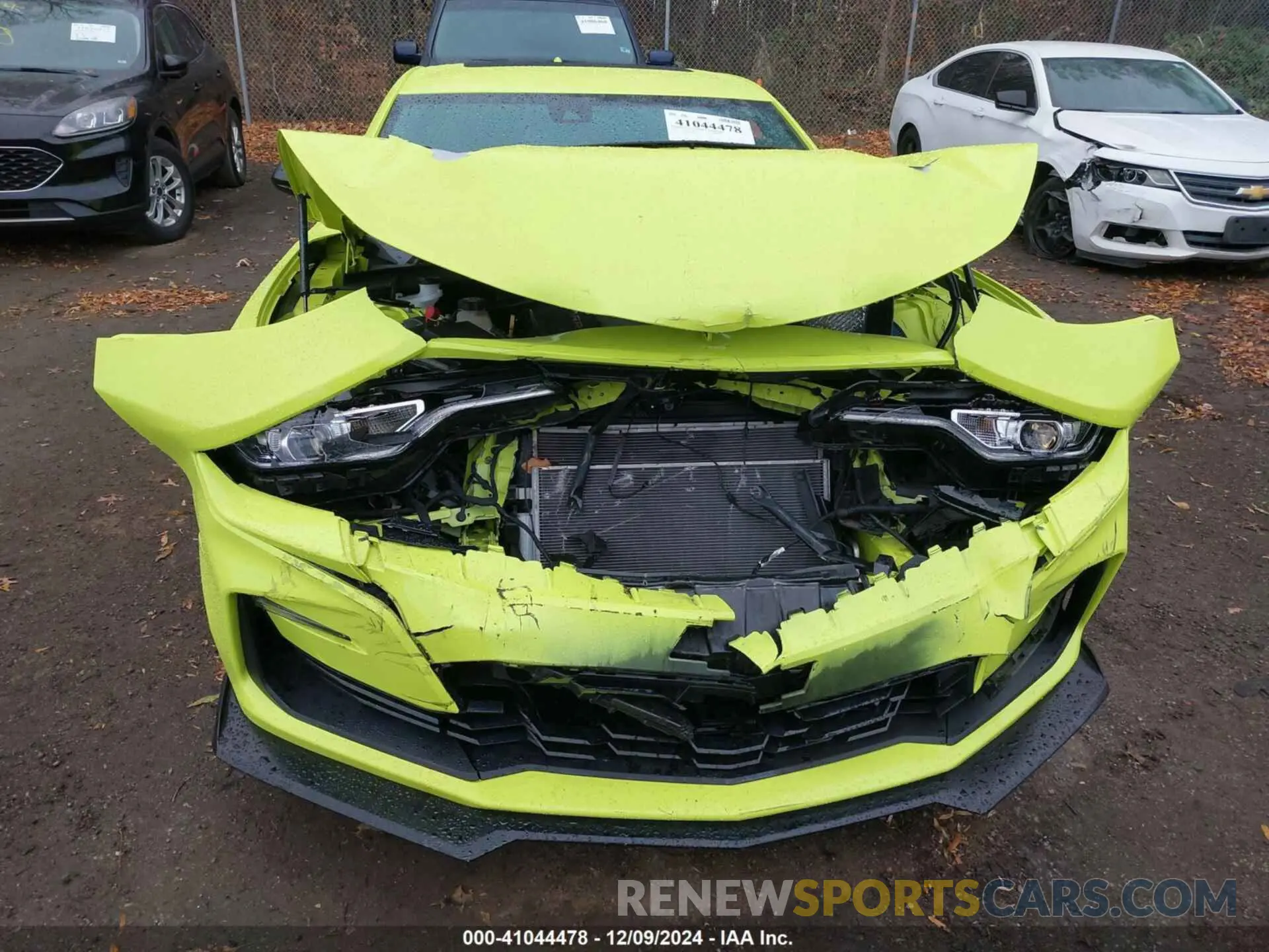 6 Photograph of a damaged car 1G1FH1R74M0128085 CHEVROLET CAMARO 2021