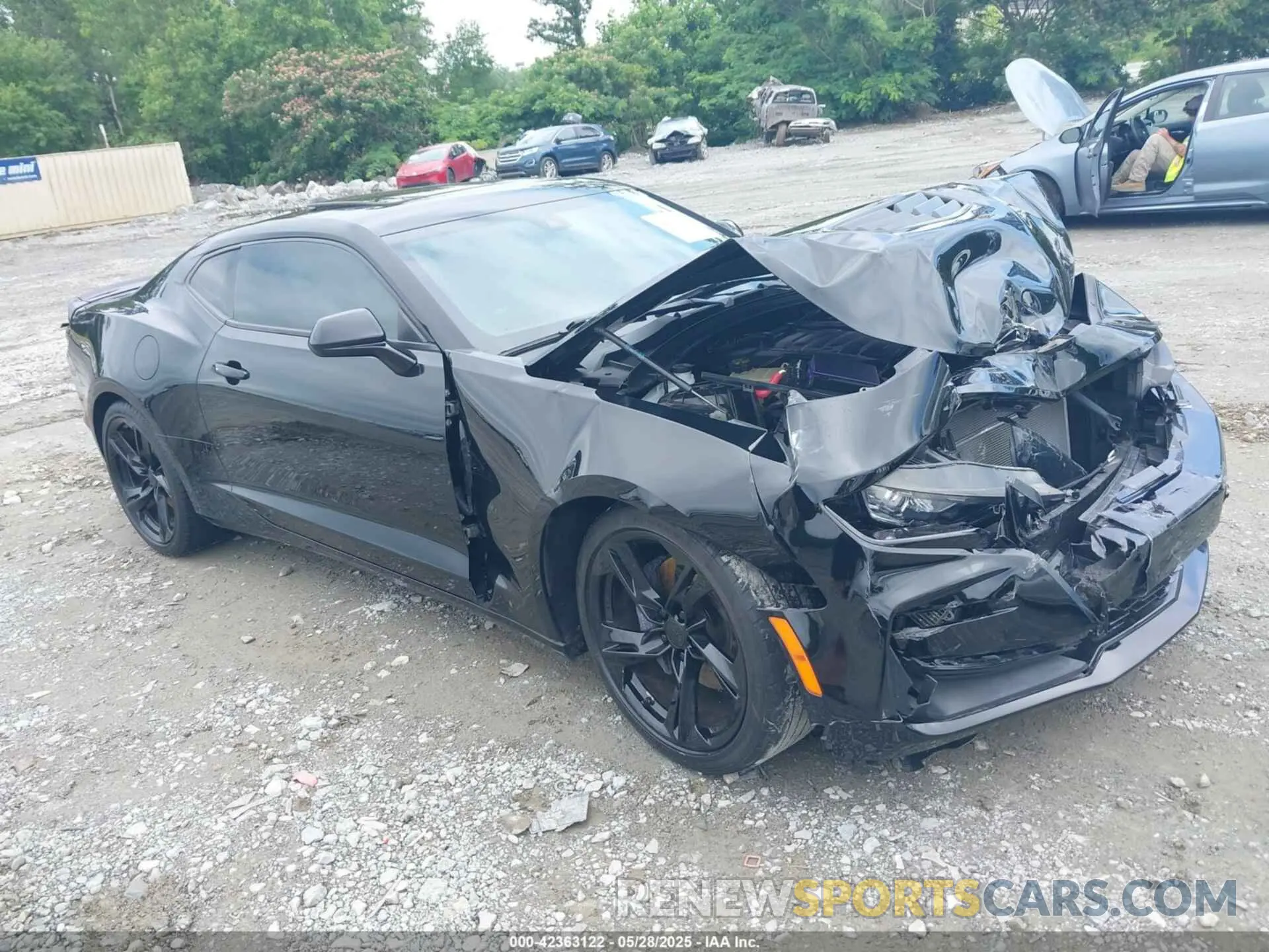 1 Photograph of a damaged car 1G1FH1R75M0102837 CHEVROLET CAMARO 2021