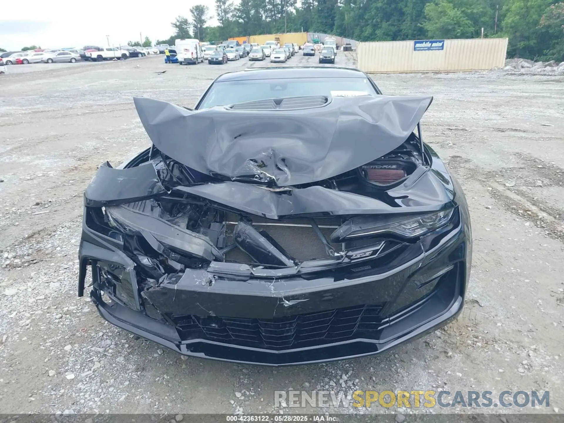 12 Photograph of a damaged car 1G1FH1R75M0102837 CHEVROLET CAMARO 2021