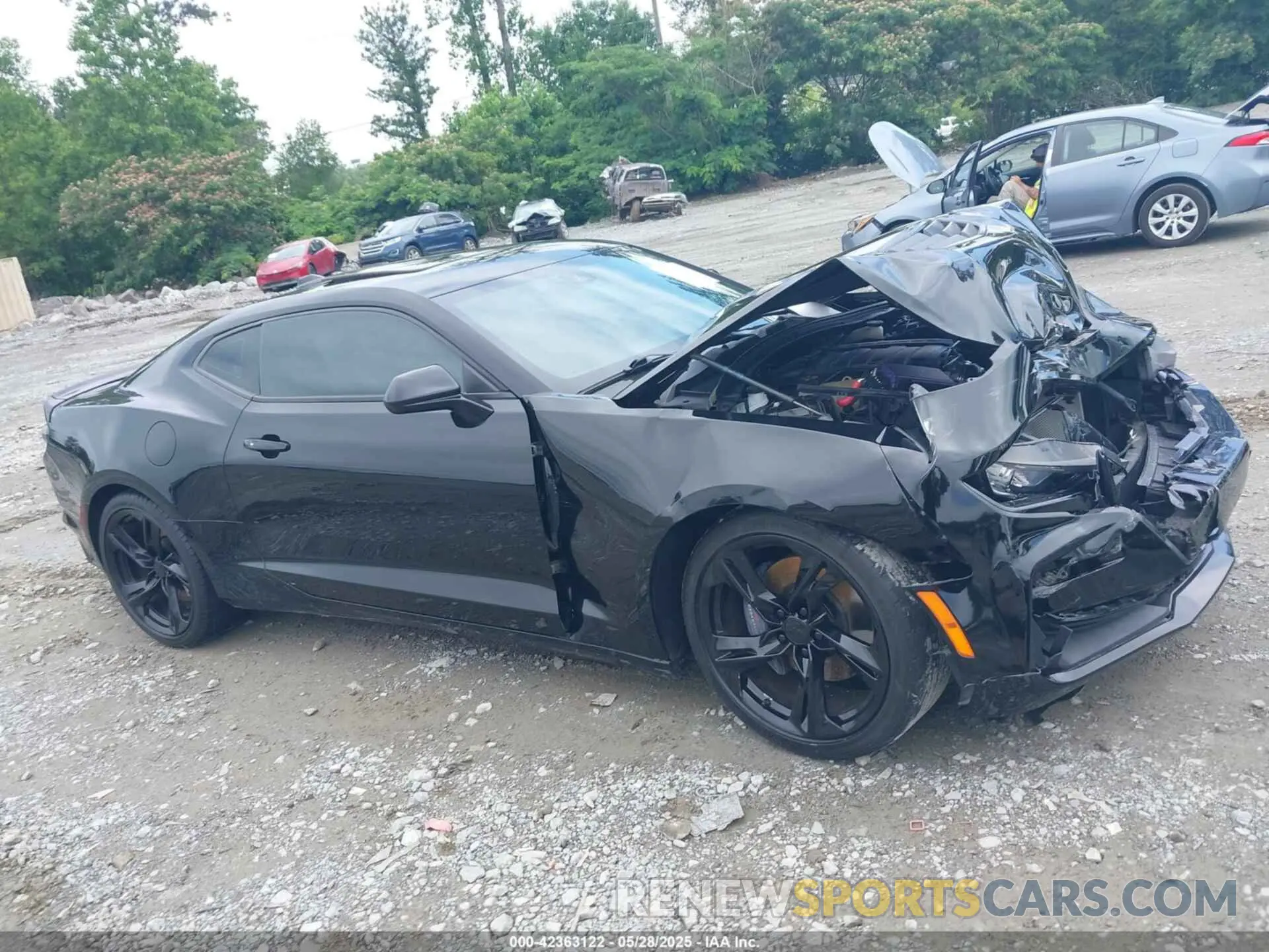 13 Photograph of a damaged car 1G1FH1R75M0102837 CHEVROLET CAMARO 2021