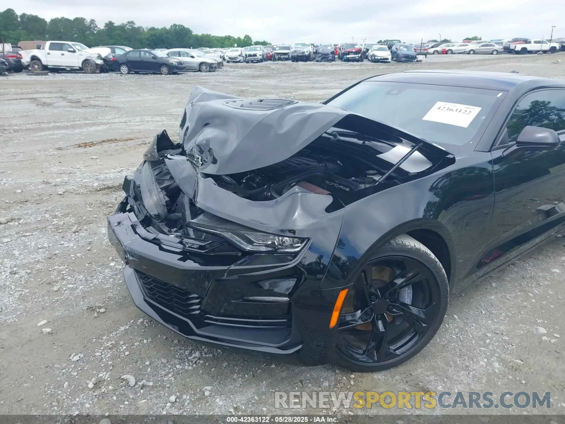 6 Photograph of a damaged car 1G1FH1R75M0102837 CHEVROLET CAMARO 2021