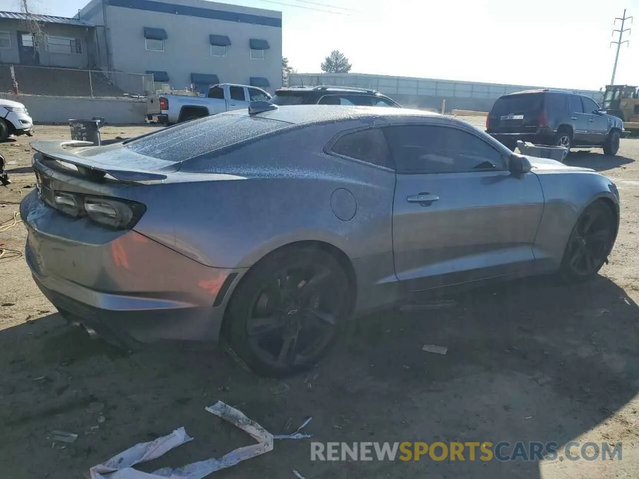 3 Photograph of a damaged car 1G1FH1R76M0121574 CHEVROLET CAMARO 2021