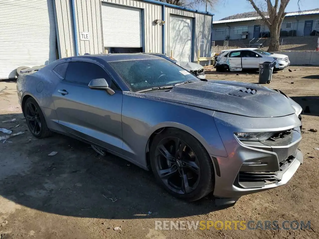 4 Photograph of a damaged car 1G1FH1R76M0121574 CHEVROLET CAMARO 2021
