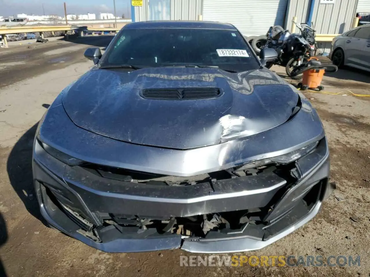 5 Photograph of a damaged car 1G1FH1R76M0121574 CHEVROLET CAMARO 2021