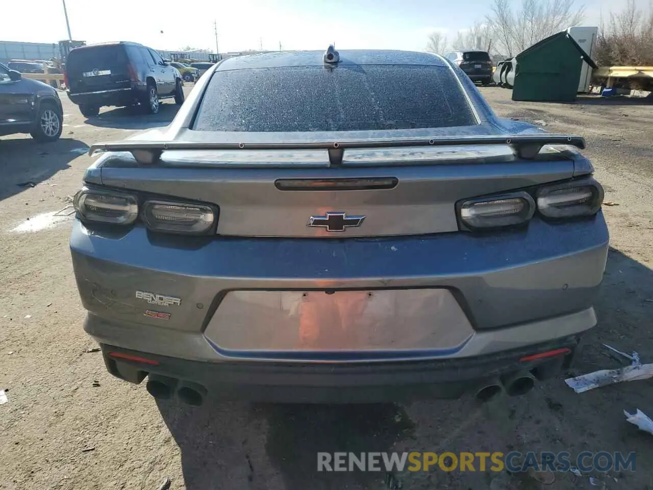 6 Photograph of a damaged car 1G1FH1R76M0121574 CHEVROLET CAMARO 2021