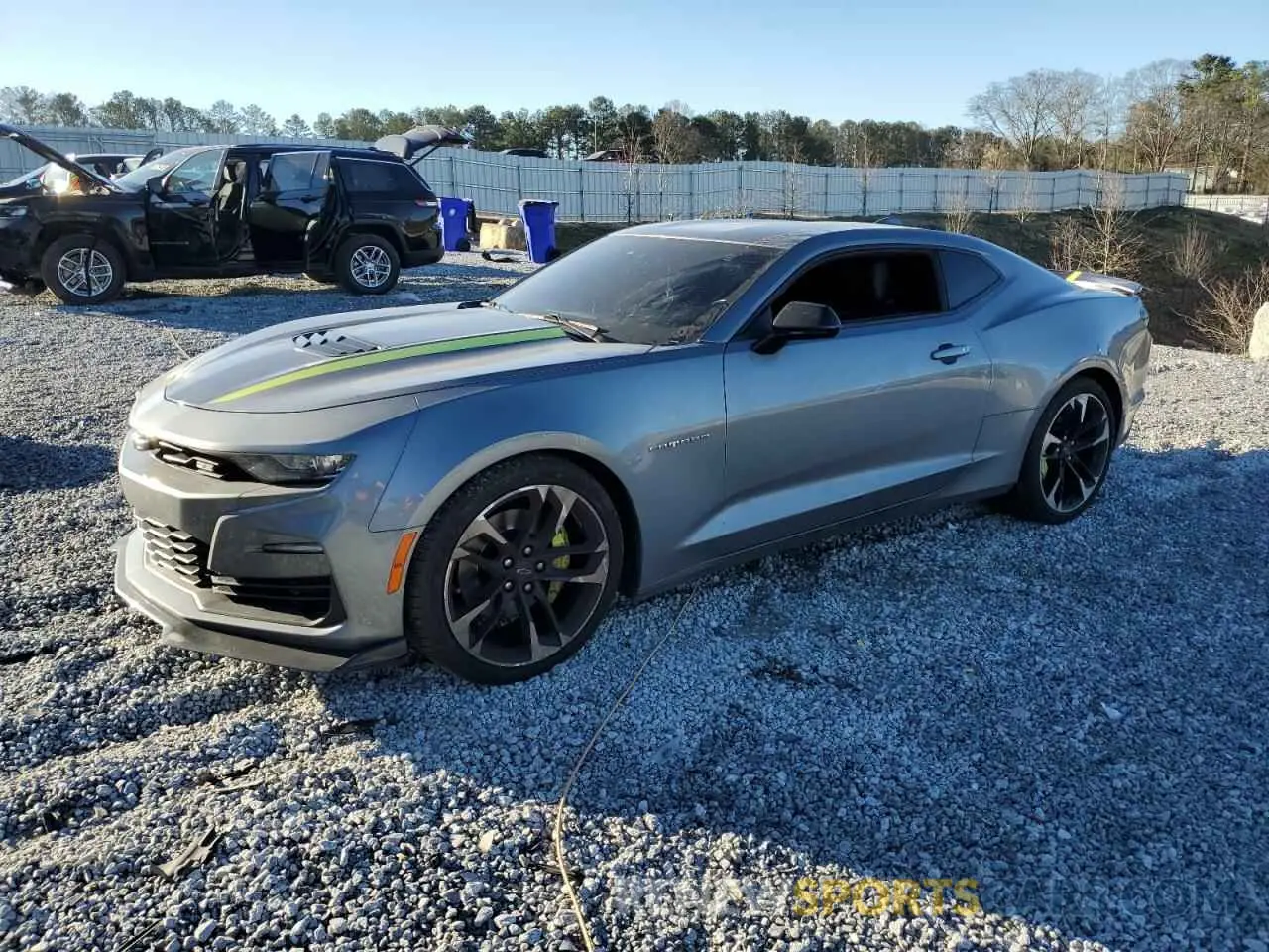 1 Photograph of a damaged car 1G1FH1R76M0135779 CHEVROLET CAMARO 2021