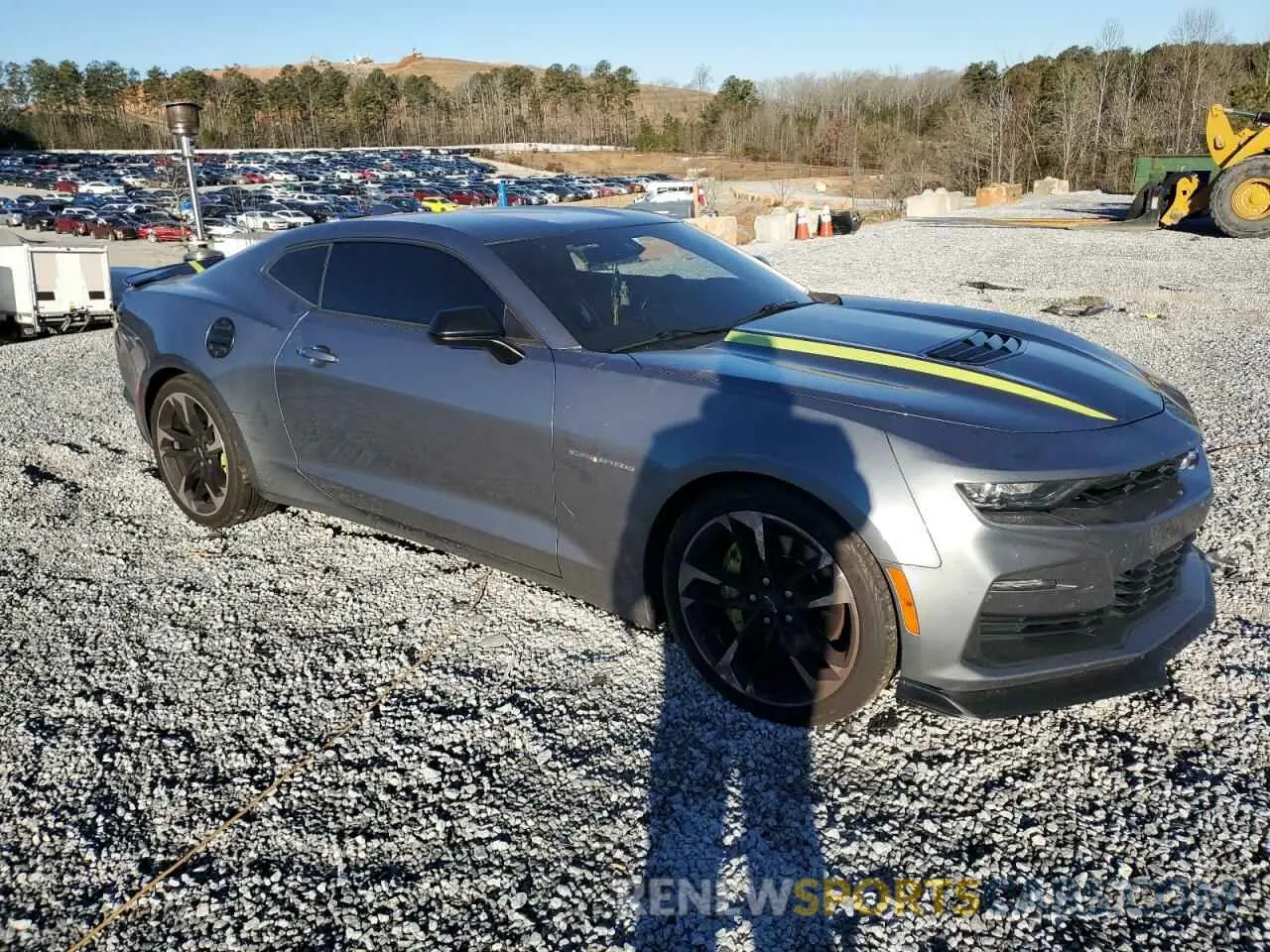 4 Photograph of a damaged car 1G1FH1R76M0135779 CHEVROLET CAMARO 2021