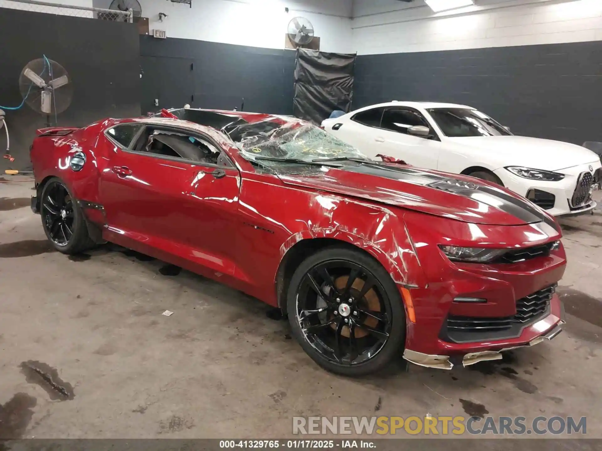 1 Photograph of a damaged car 1G1FH1R78M0122127 CHEVROLET CAMARO 2021