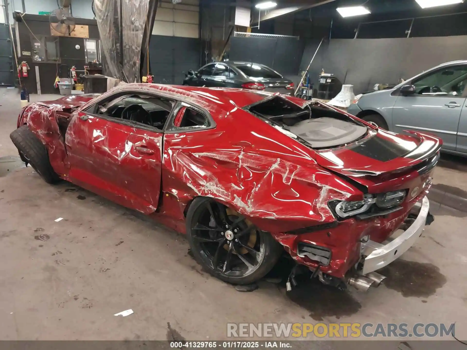 3 Photograph of a damaged car 1G1FH1R78M0122127 CHEVROLET CAMARO 2021