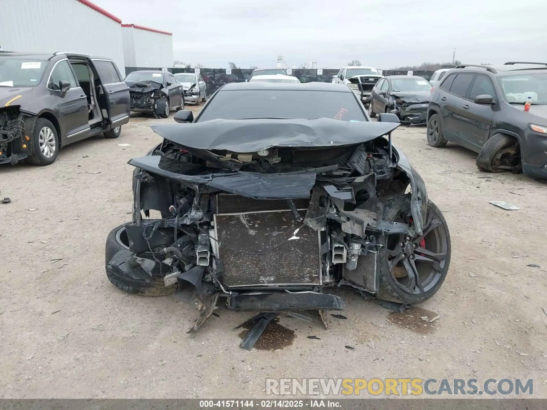 11 Photograph of a damaged car 1G1FH1R7XM0103188 CHEVROLET CAMARO 2021