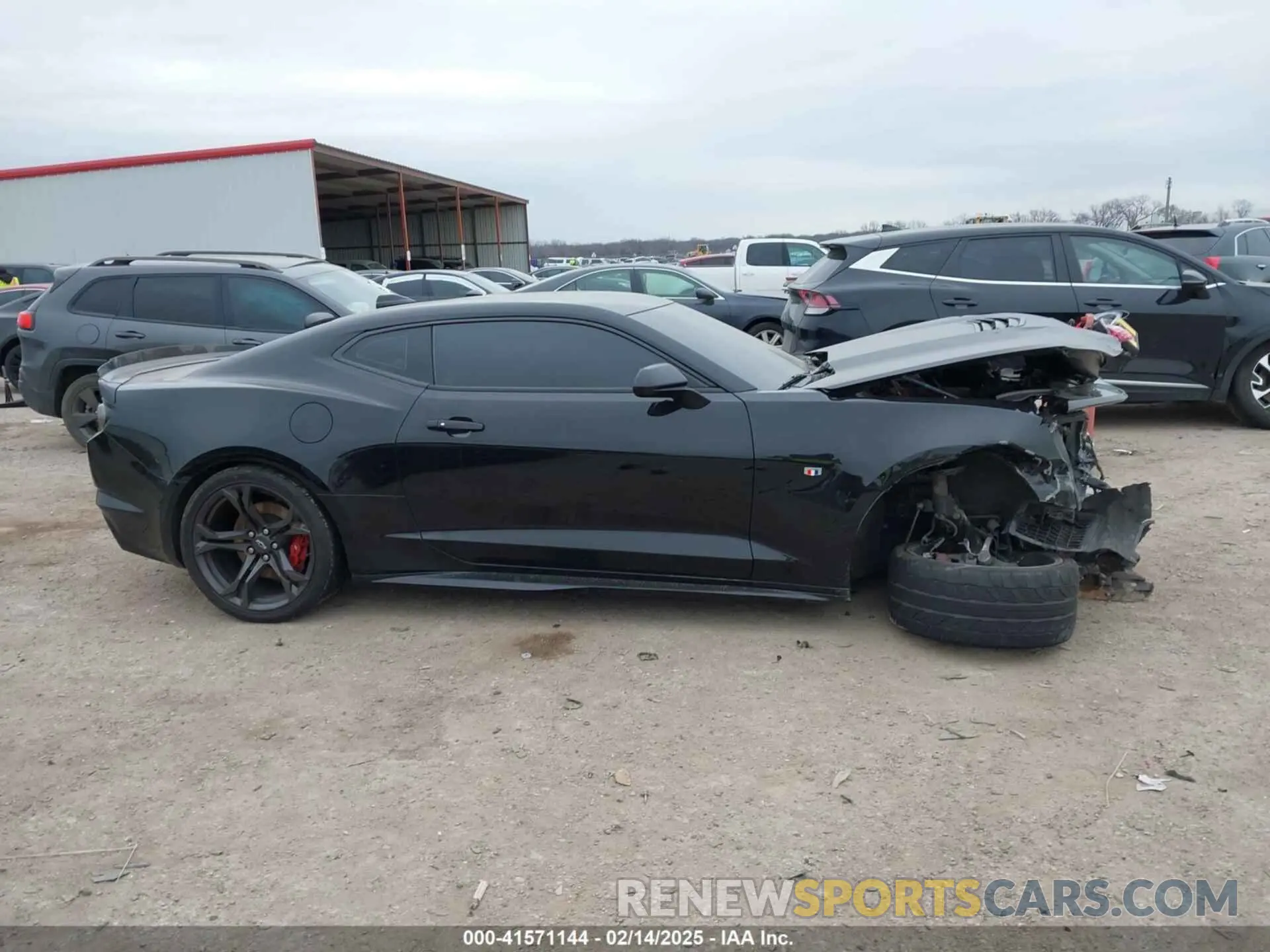 12 Photograph of a damaged car 1G1FH1R7XM0103188 CHEVROLET CAMARO 2021