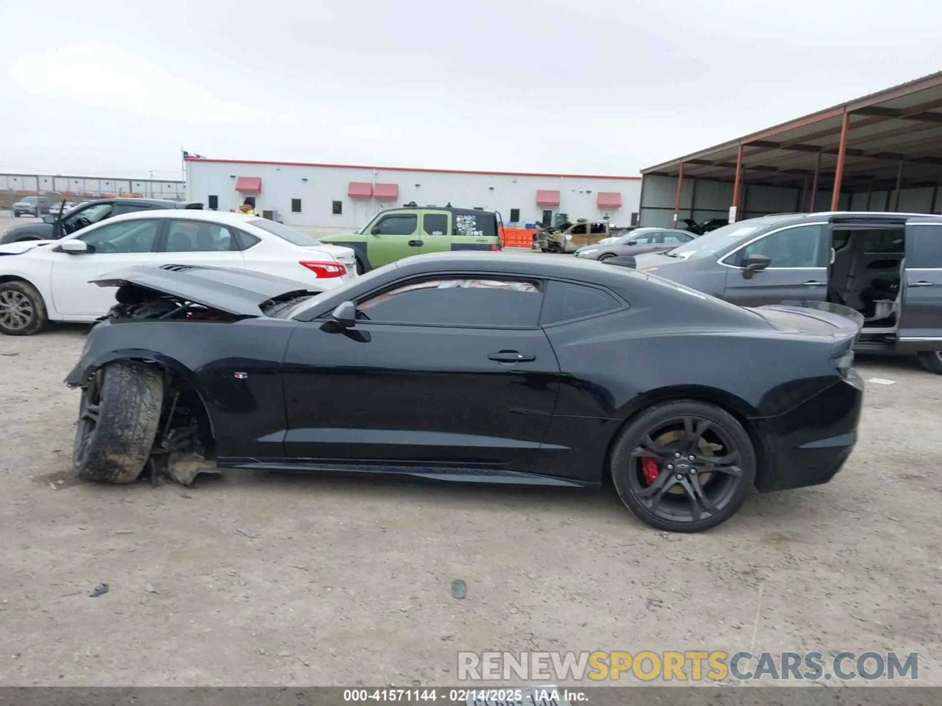13 Photograph of a damaged car 1G1FH1R7XM0103188 CHEVROLET CAMARO 2021