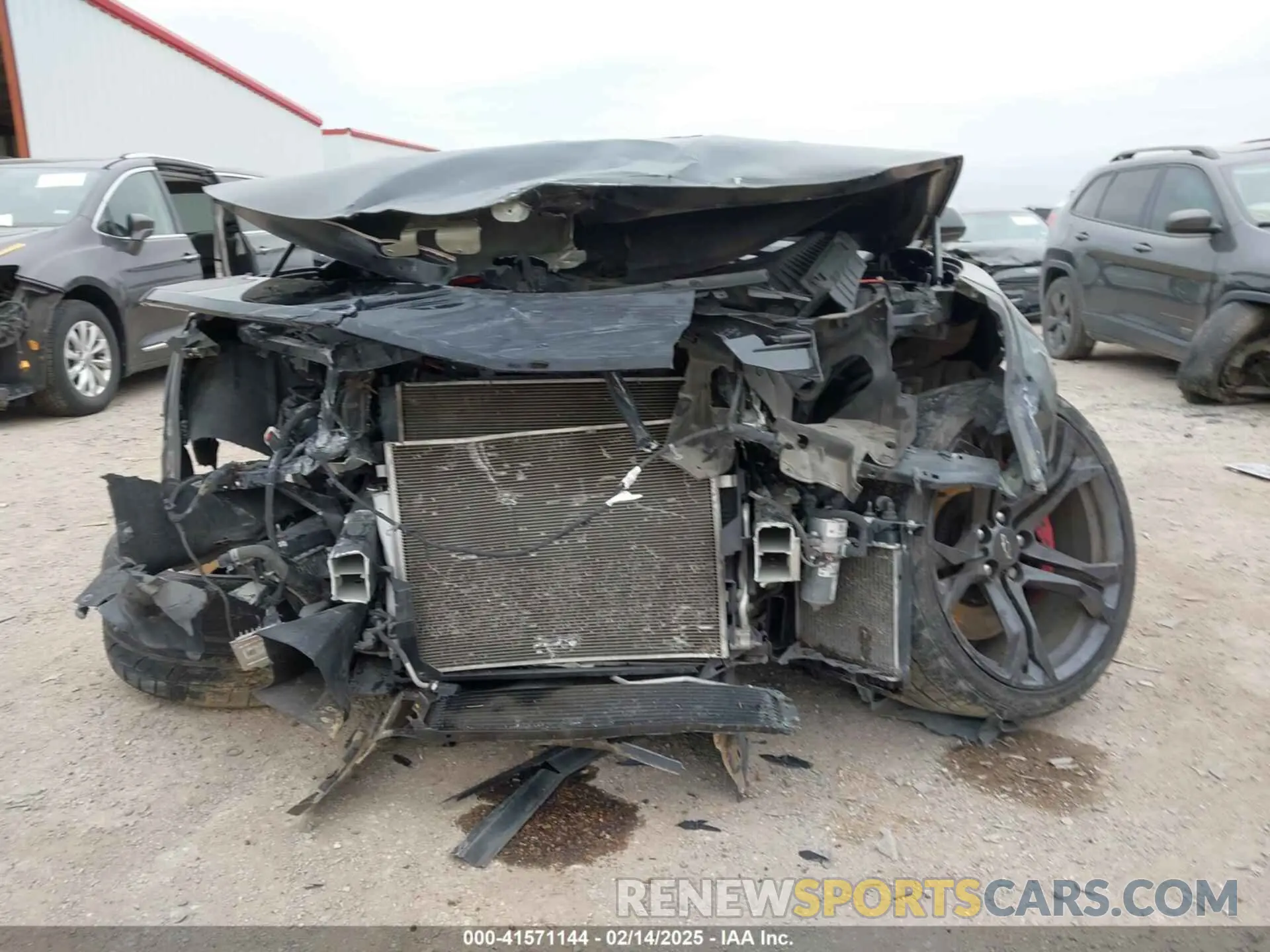 6 Photograph of a damaged car 1G1FH1R7XM0103188 CHEVROLET CAMARO 2021