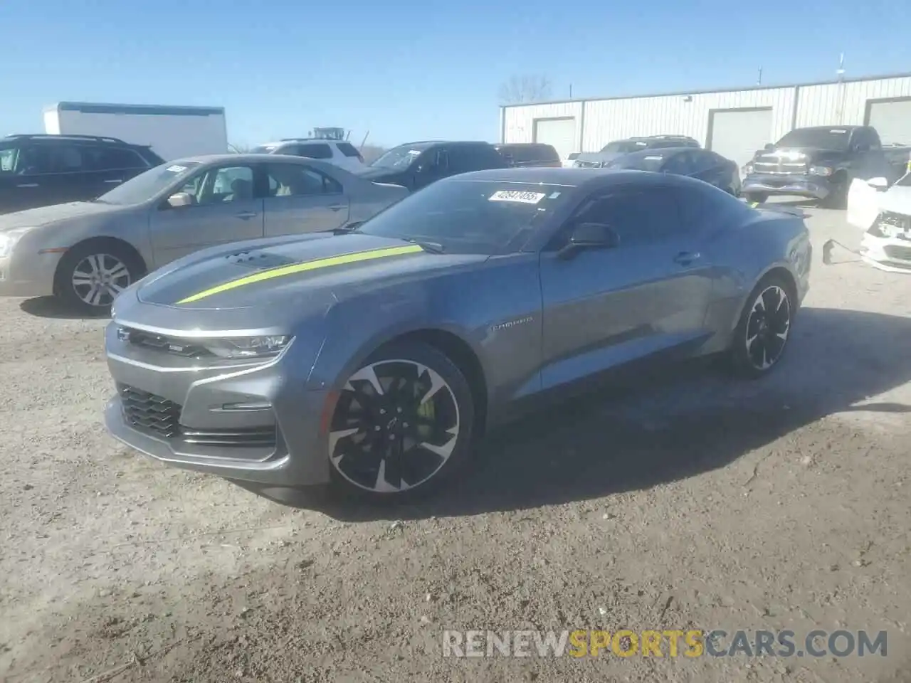 1 Photograph of a damaged car 1G1FH1R7XM0123022 CHEVROLET CAMARO 2021