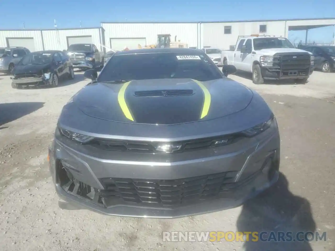 5 Photograph of a damaged car 1G1FH1R7XM0123022 CHEVROLET CAMARO 2021