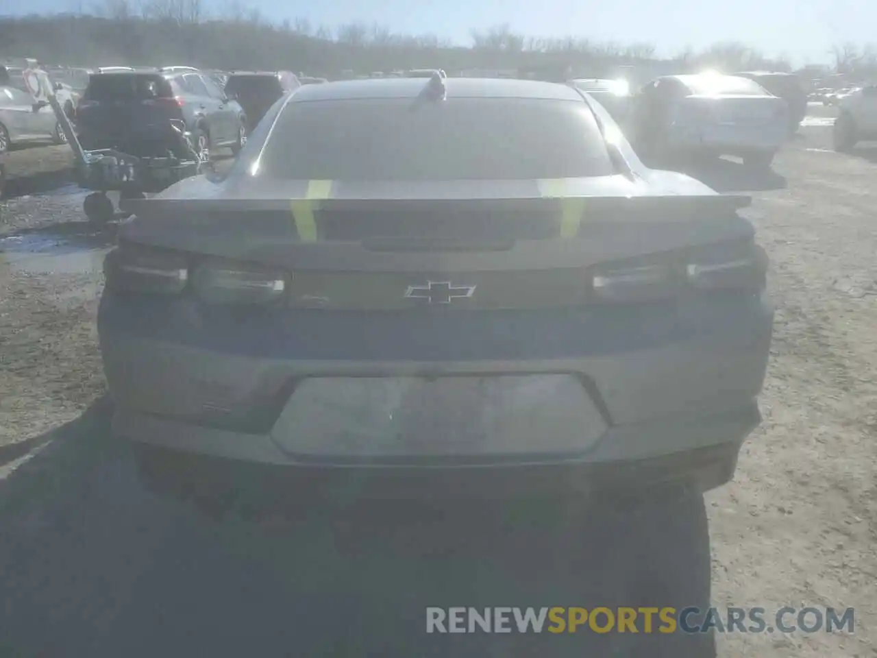 6 Photograph of a damaged car 1G1FH1R7XM0123022 CHEVROLET CAMARO 2021