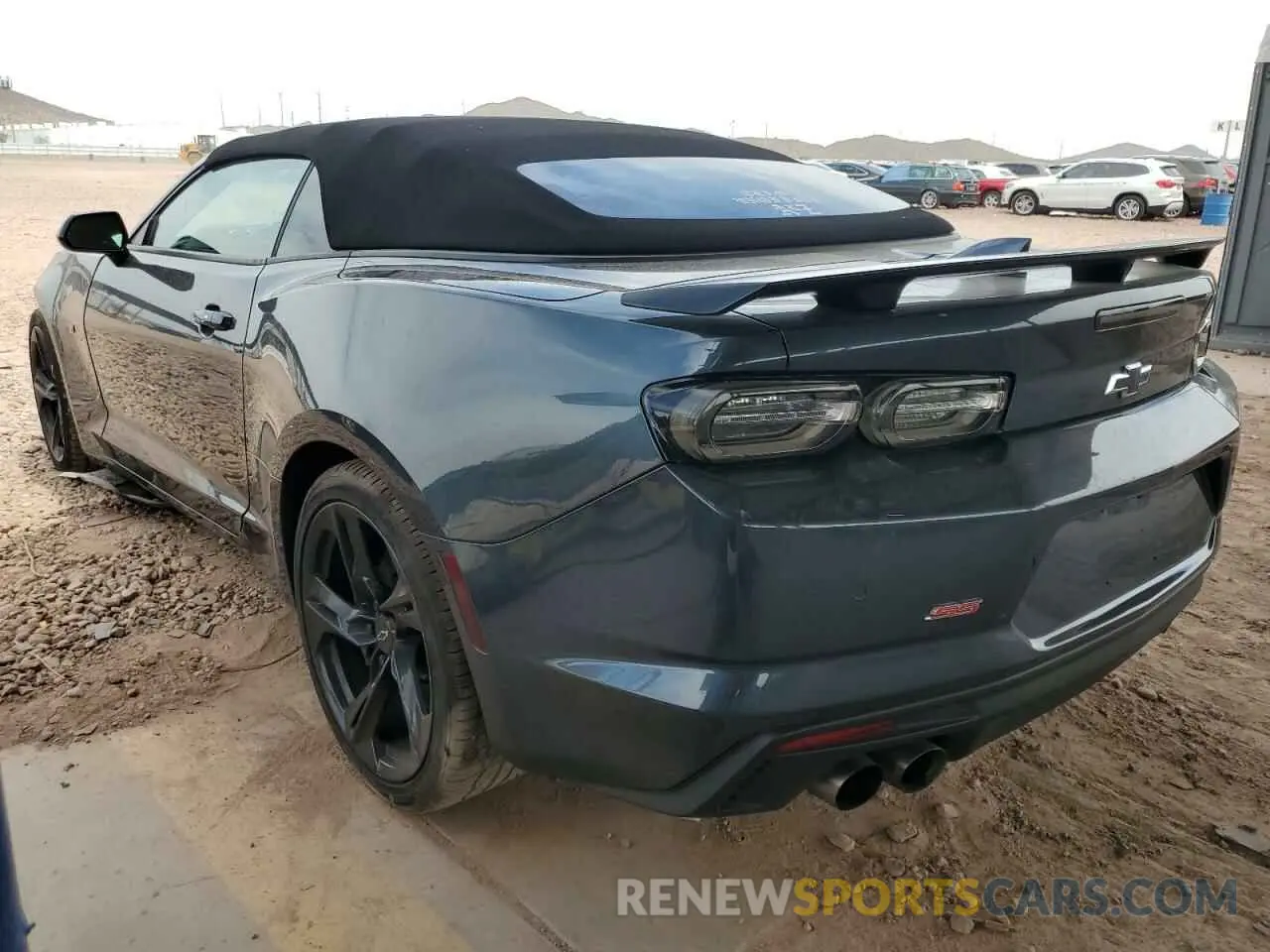 2 Photograph of a damaged car 1G1FH3D73M0116061 CHEVROLET CAMARO 2021