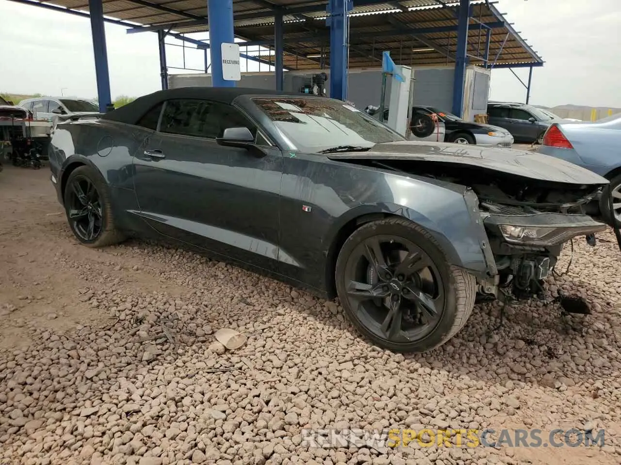 4 Photograph of a damaged car 1G1FH3D73M0116061 CHEVROLET CAMARO 2021
