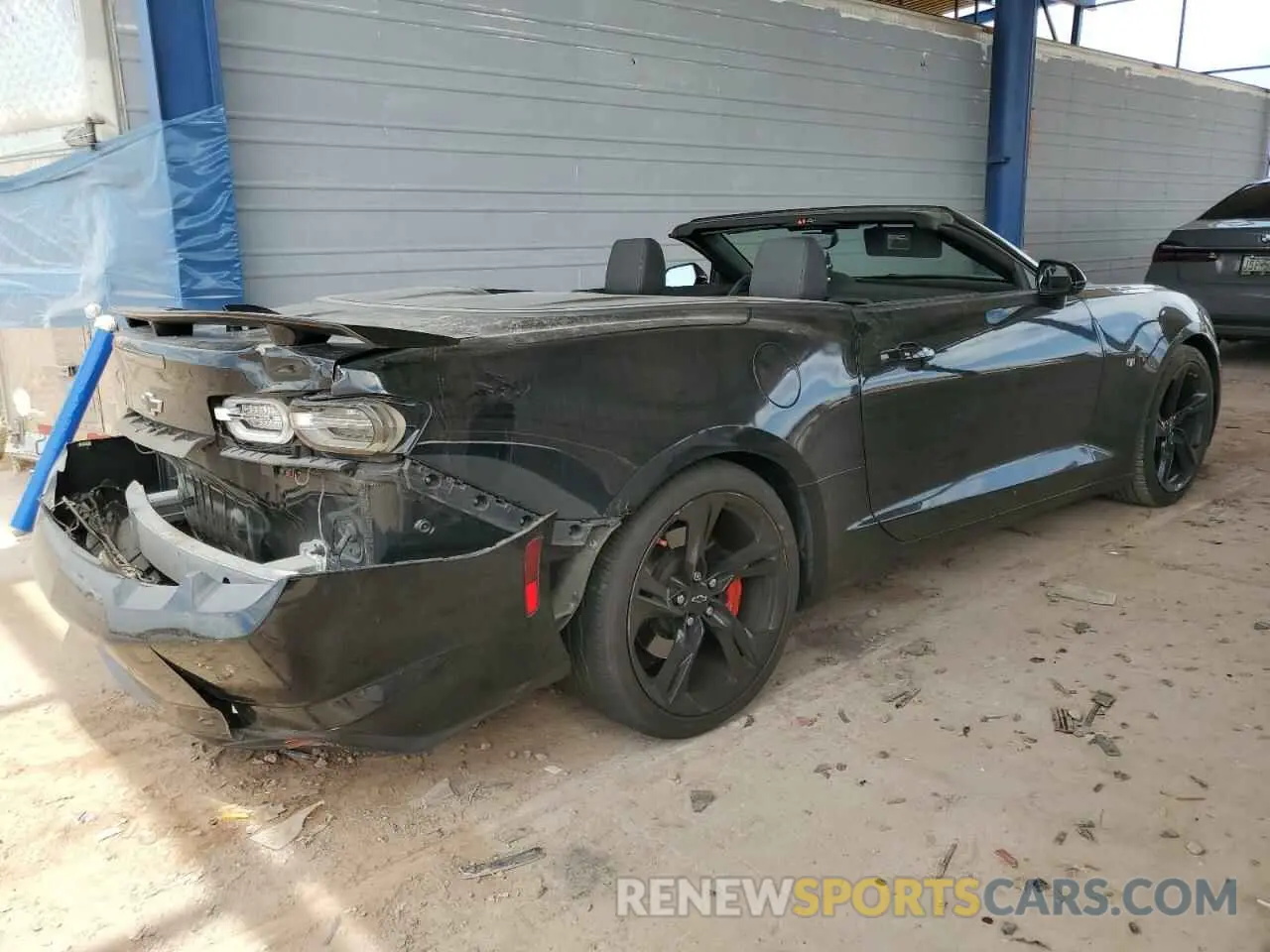 3 Photograph of a damaged car 1G1FH3D76M0139785 CHEVROLET CAMARO 2021