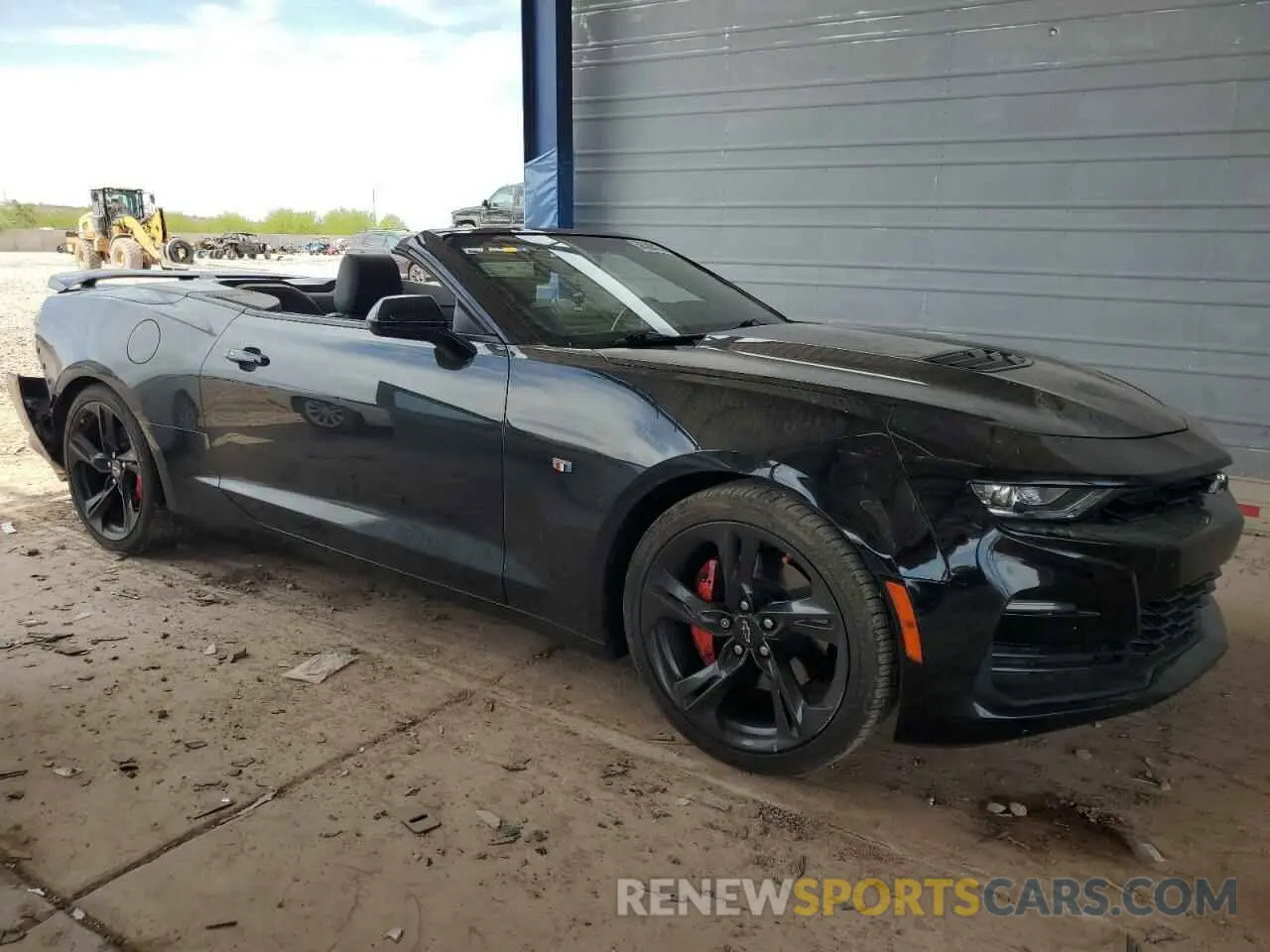4 Photograph of a damaged car 1G1FH3D76M0139785 CHEVROLET CAMARO 2021