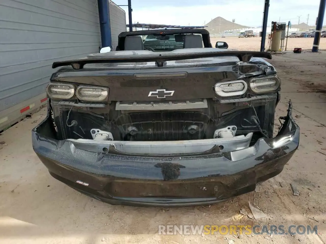 6 Photograph of a damaged car 1G1FH3D76M0139785 CHEVROLET CAMARO 2021