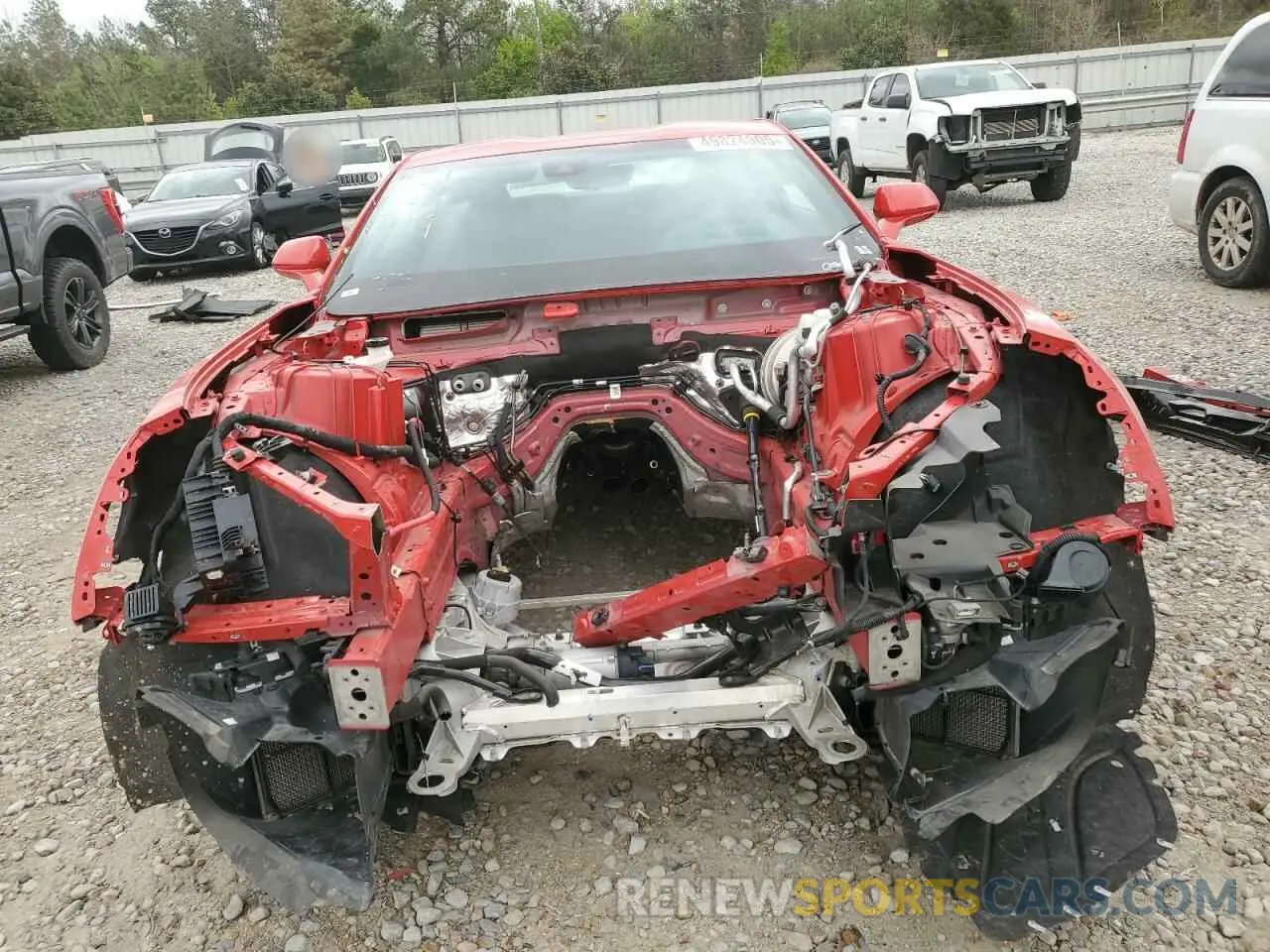 5 Photograph of a damaged car 1G1FK1R63M0131939 CHEVROLET CAMARO 2021