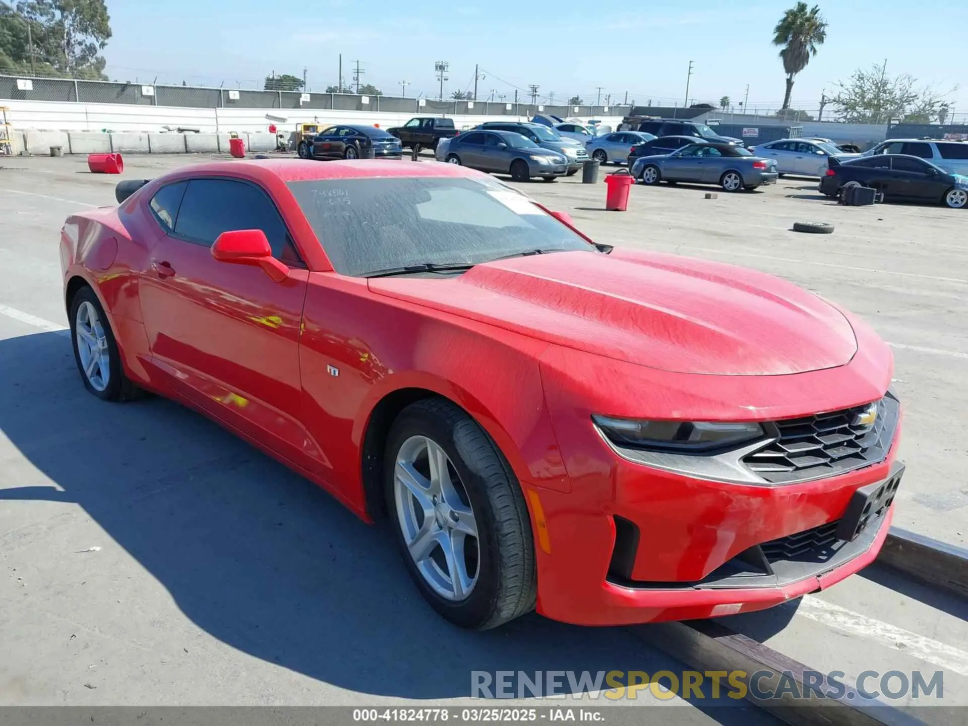 1 Photograph of a damaged car 1G1FB1RX0N0120844 CHEVROLET CAMARO 2022