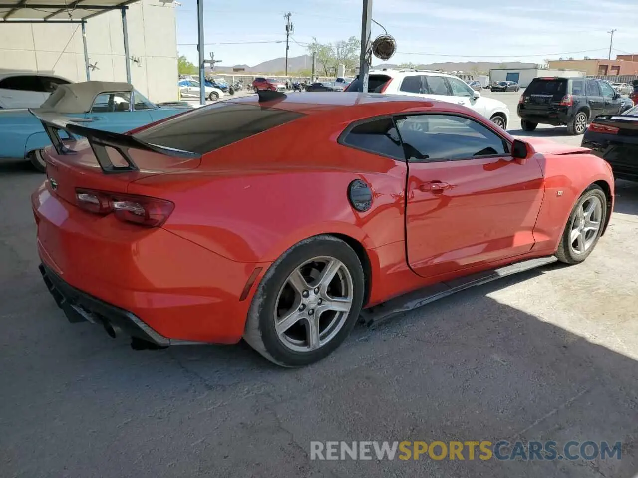 3 Photograph of a damaged car 1G1FB1RX2N0113216 CHEVROLET CAMARO 2022
