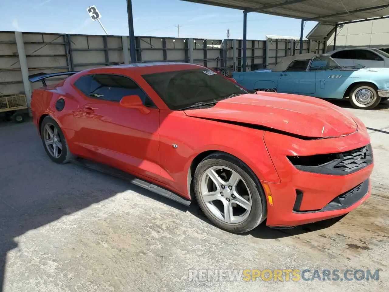 4 Photograph of a damaged car 1G1FB1RX2N0113216 CHEVROLET CAMARO 2022