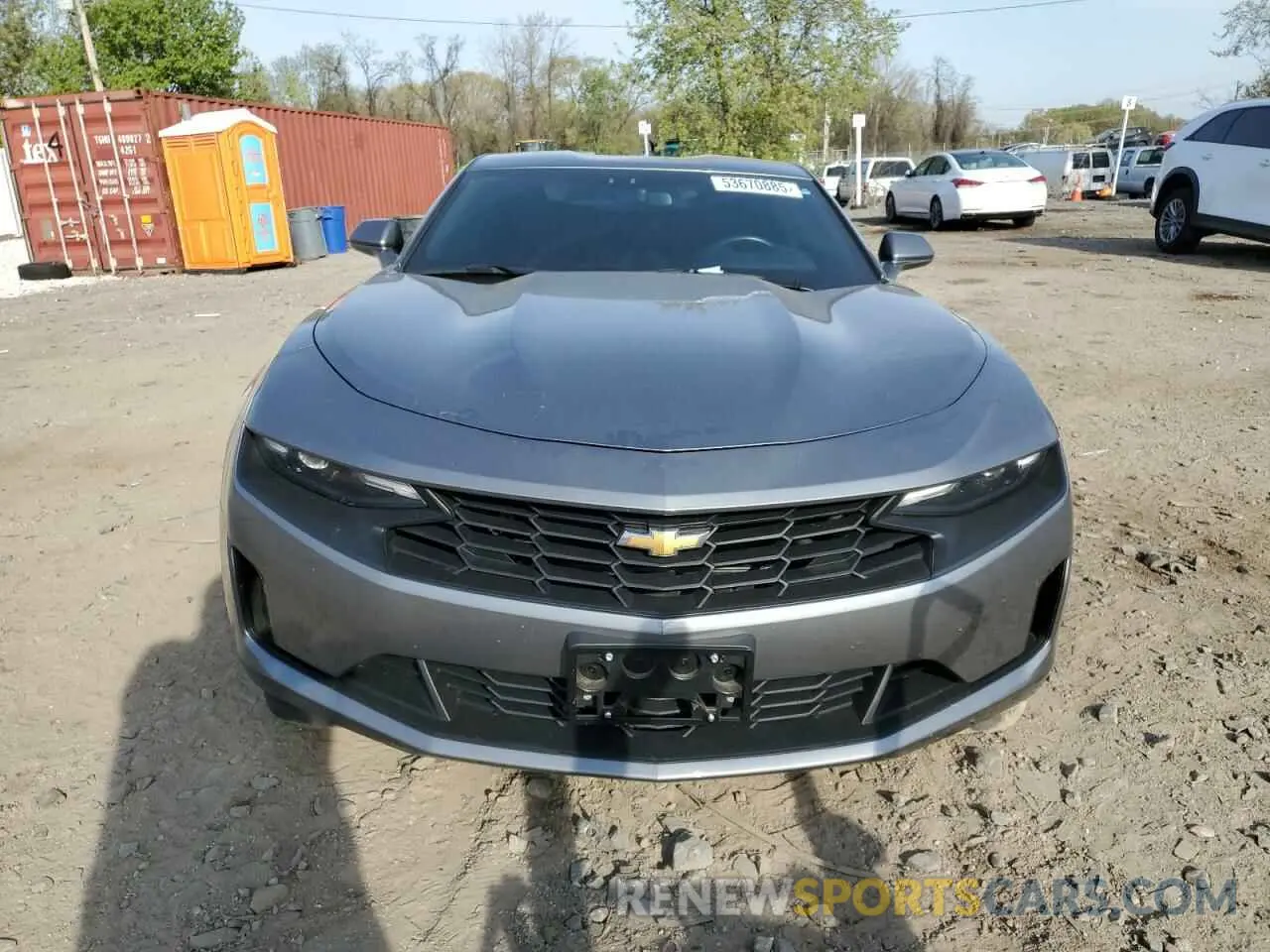 5 Photograph of a damaged car 1G1FB1RX3N0100457 CHEVROLET CAMARO 2022