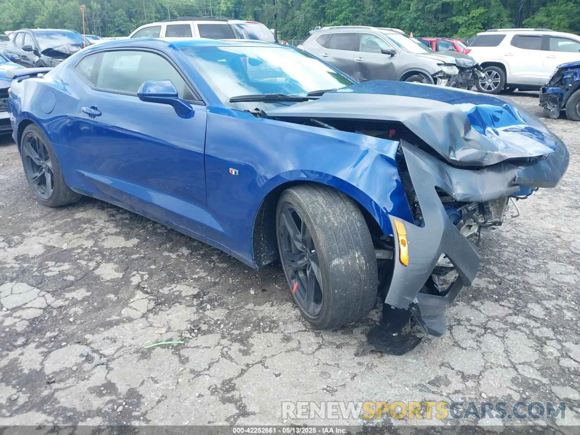 1 Photograph of a damaged car 1G1FB1RX3N0101236 CHEVROLET CAMARO 2022