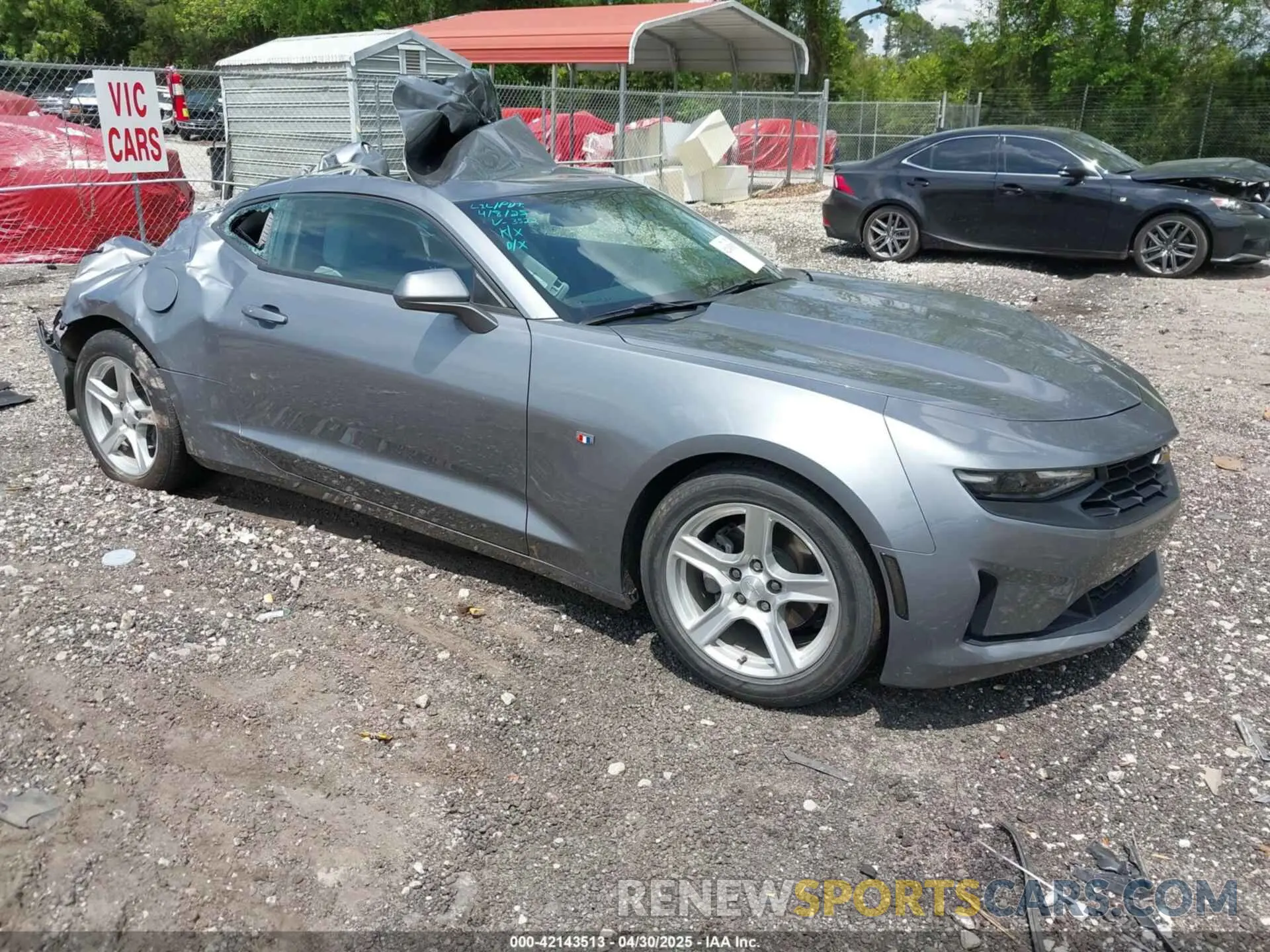 1 Photograph of a damaged car 1G1FB1RX3N0103522 CHEVROLET CAMARO 2022
